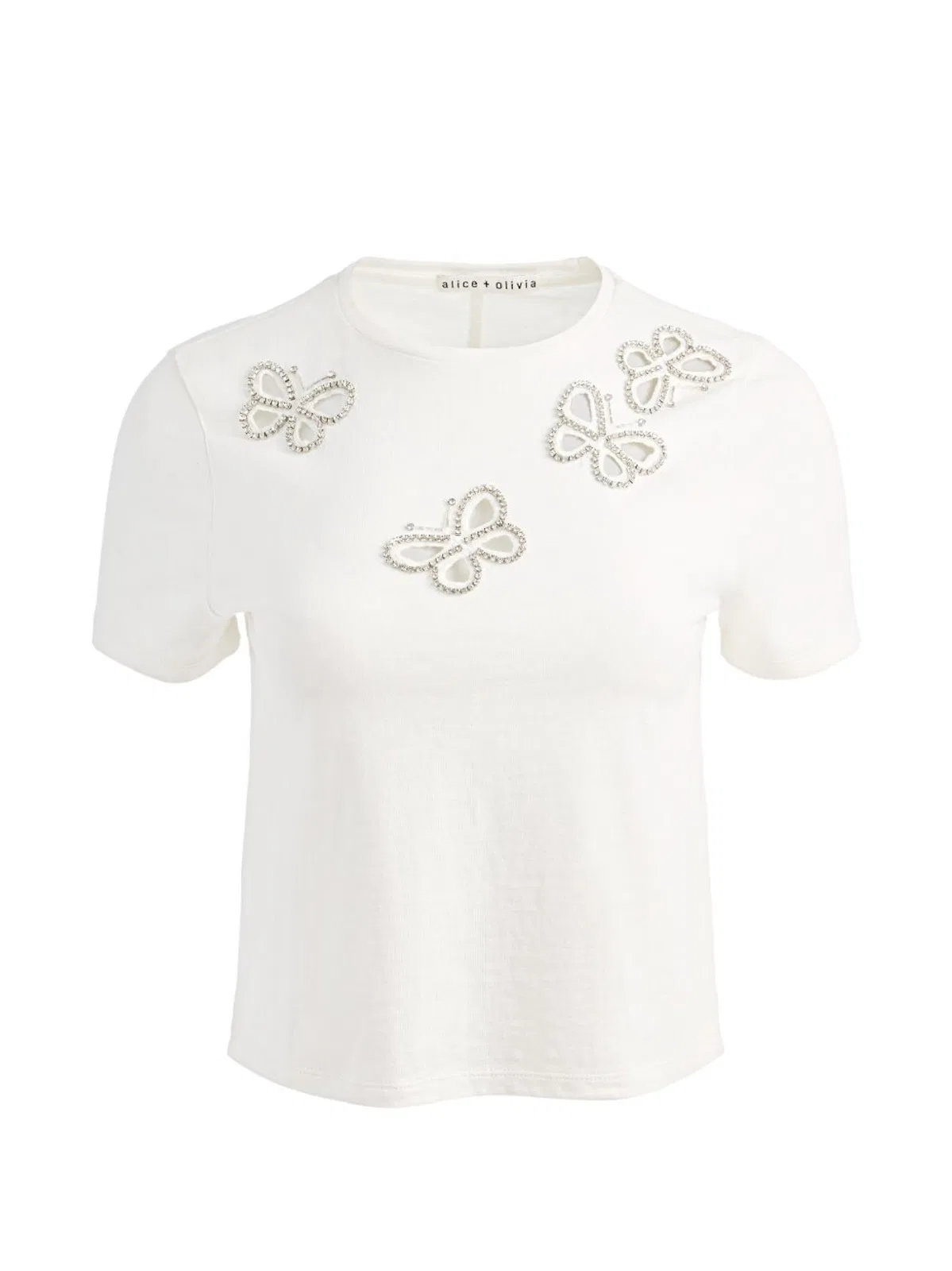 Alice + Olivia Cindy Cut-Out T-Shirt