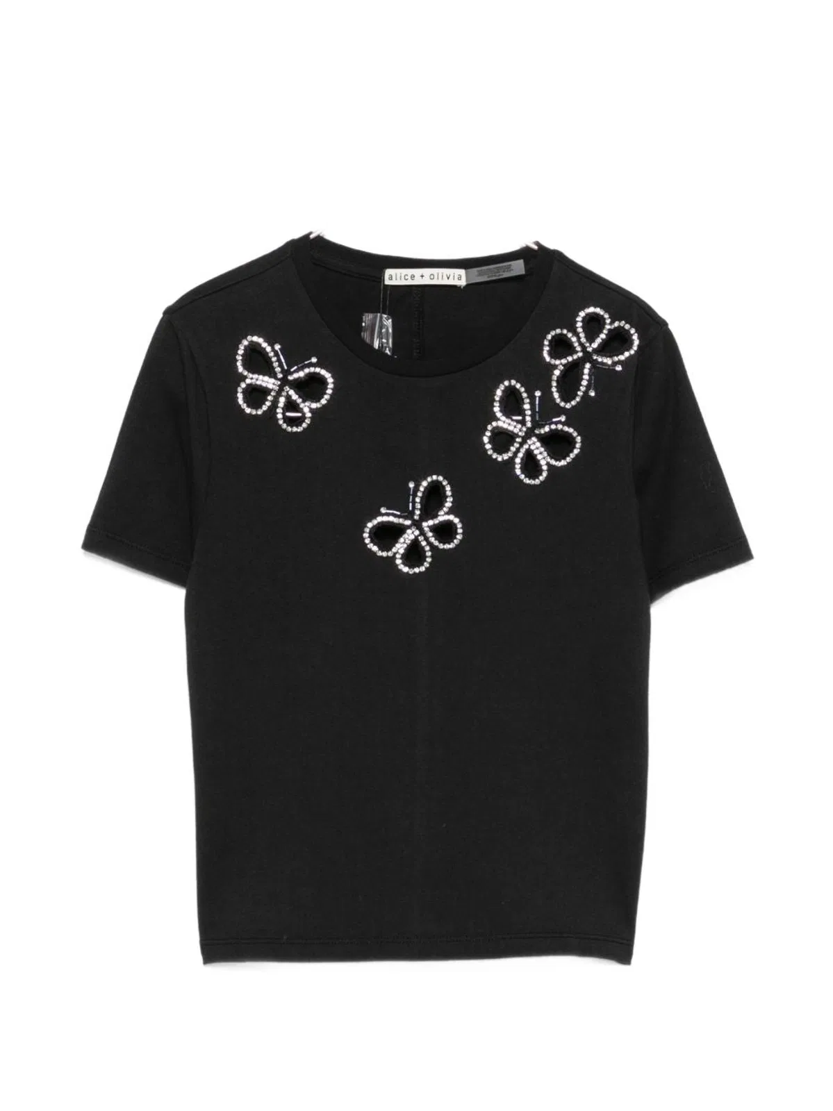 Alice + Olivia Cindy Cut-Out T-Shirt
