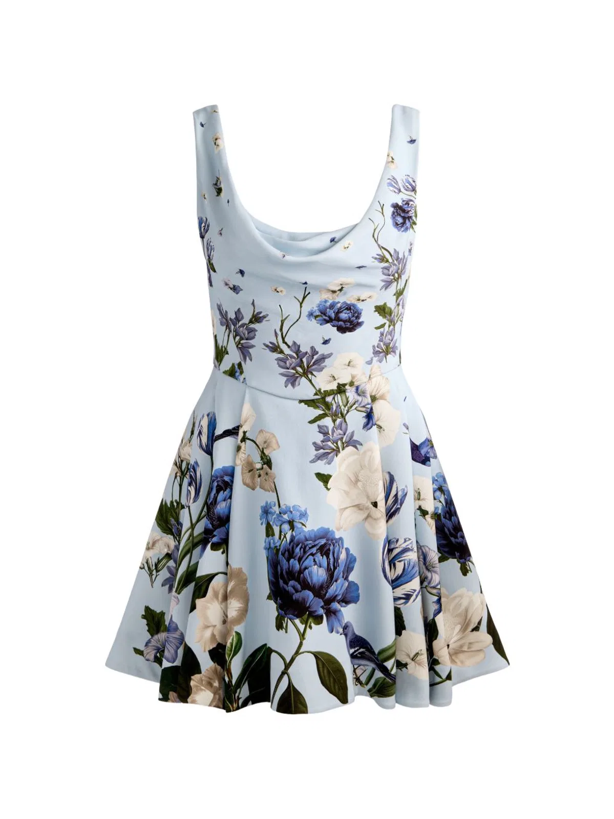 Alice + Olivia Estrella Flared Mini Dress
