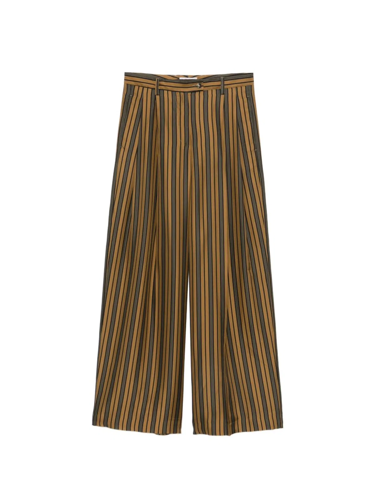 Alberto Biani Striped Silk Trousers