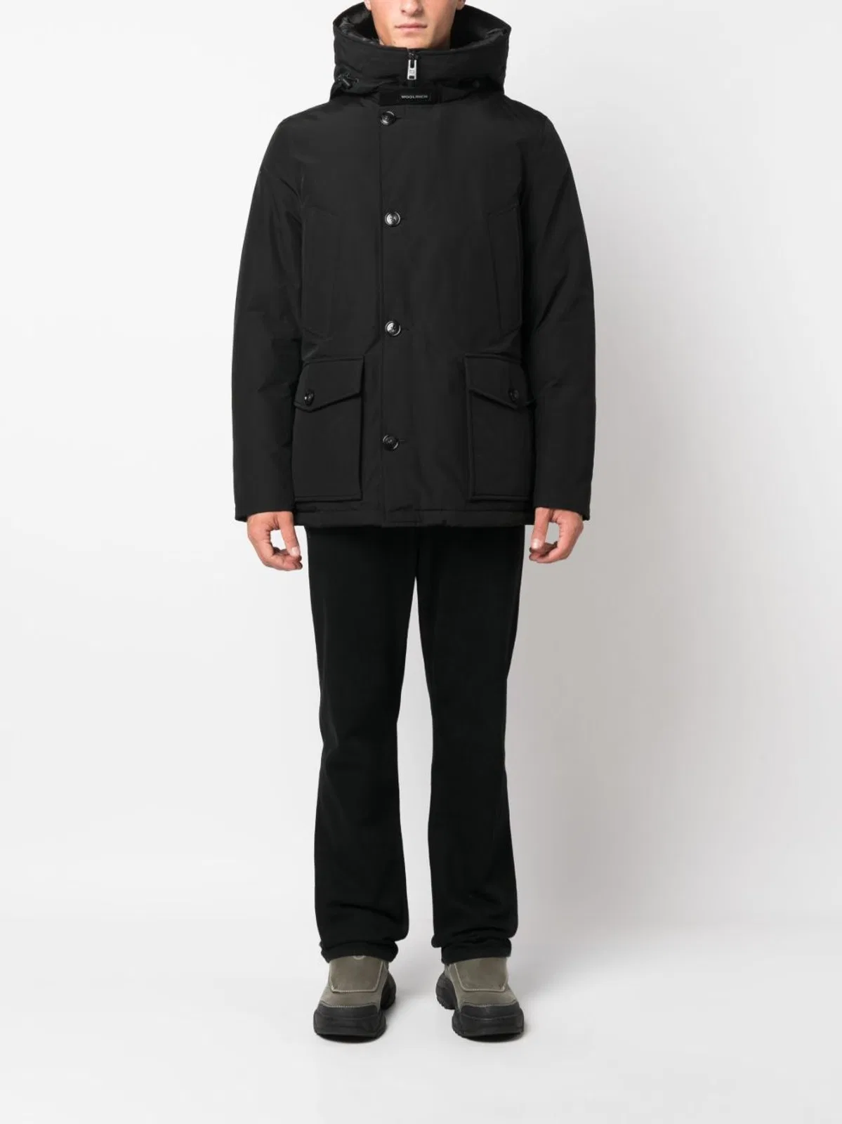 Woolrich Black Polyamide Casual Jacket