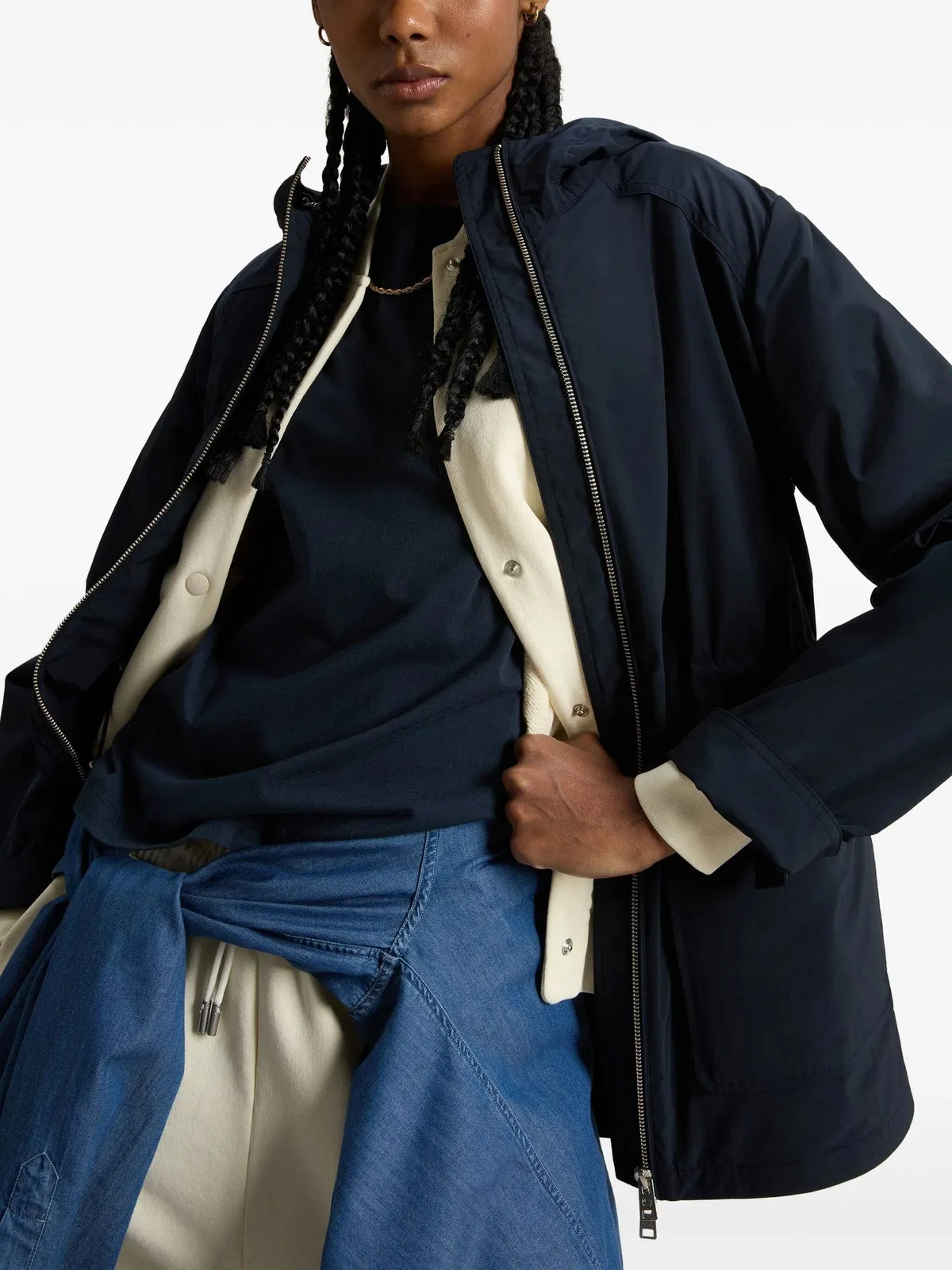 Woolrich Giacca In Urban Touch Con Cappuccio