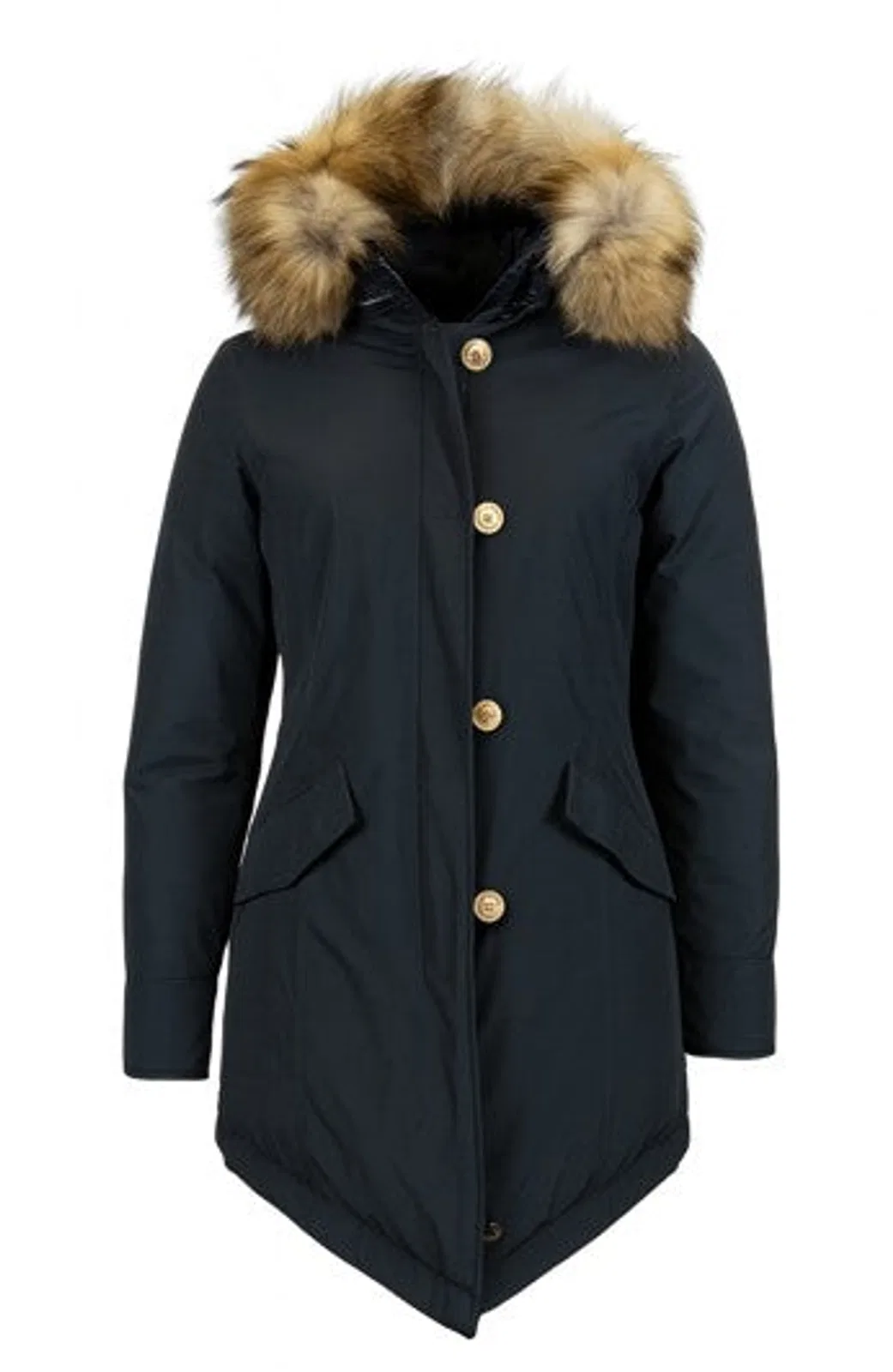 Woolrich Blue Polyamide Casual Coat