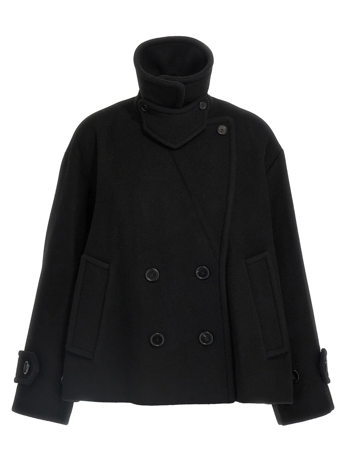 Chloé Double Breasted Wool Coat