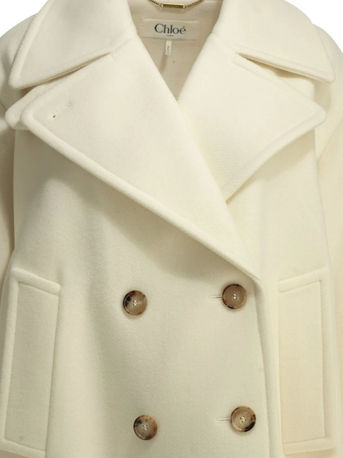Chloé Short Wool Coat