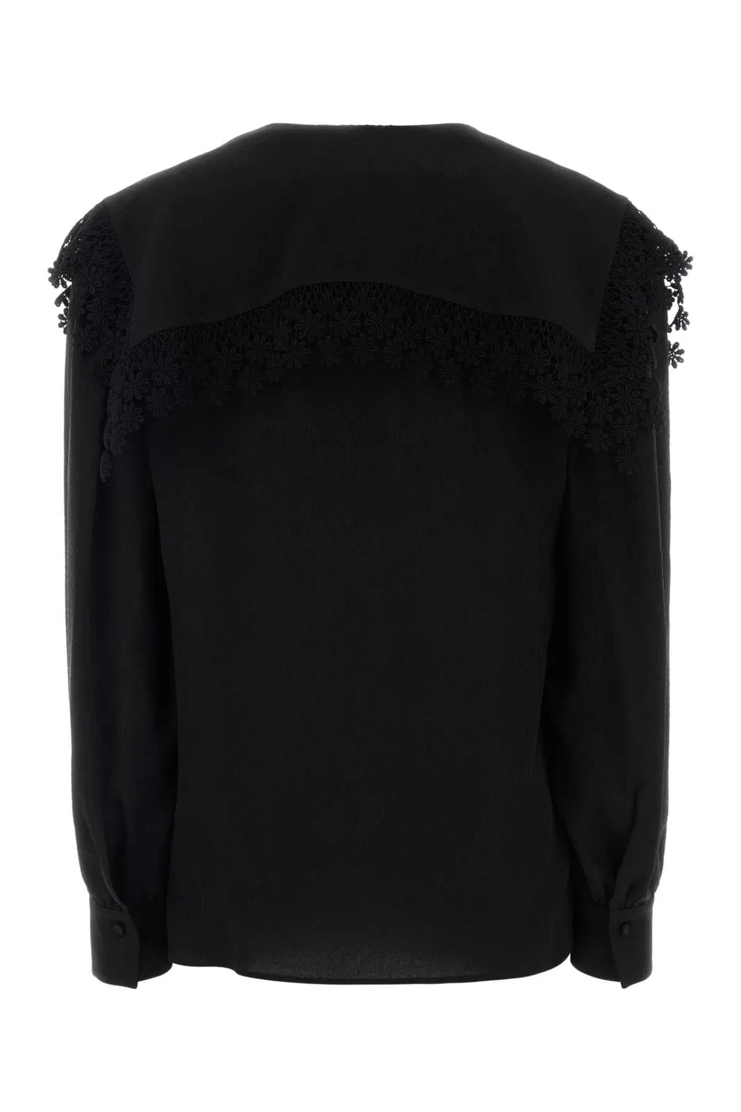 Chloé Black Silk Shirt
