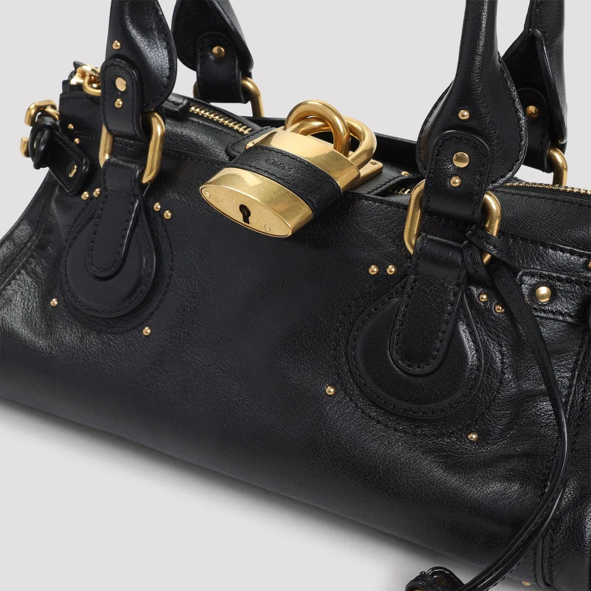 Chloé Black Leather Handbag