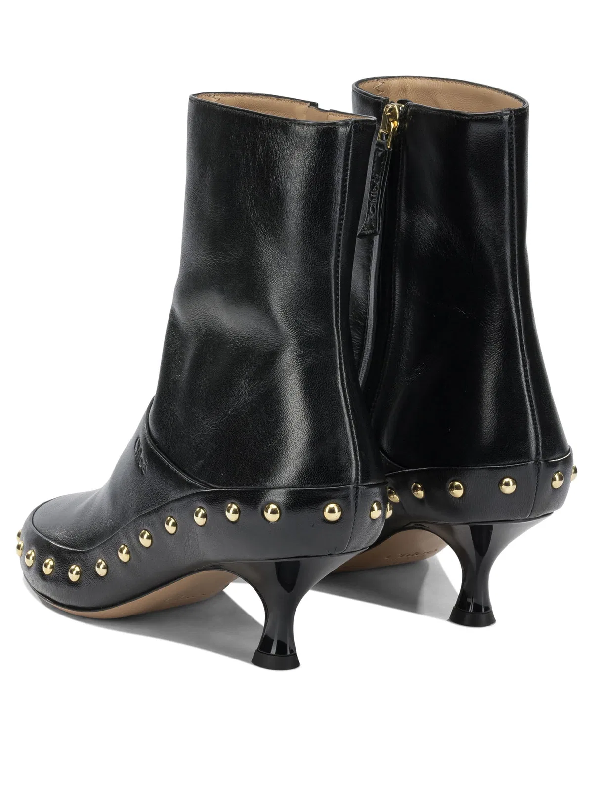 Chloé "Junie" Zippered Ankle Boots