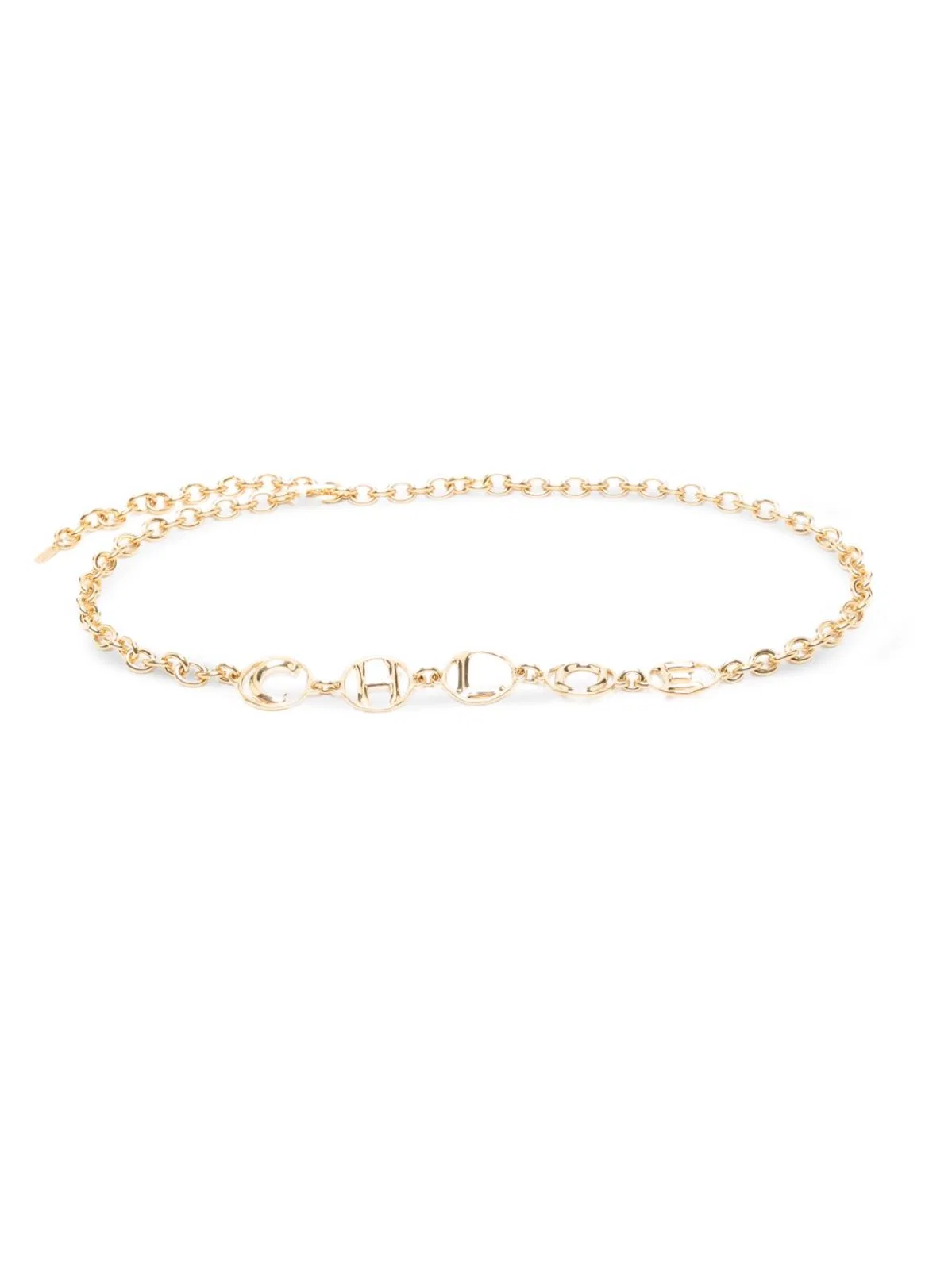 Chloé Gold Chain Belt Circles