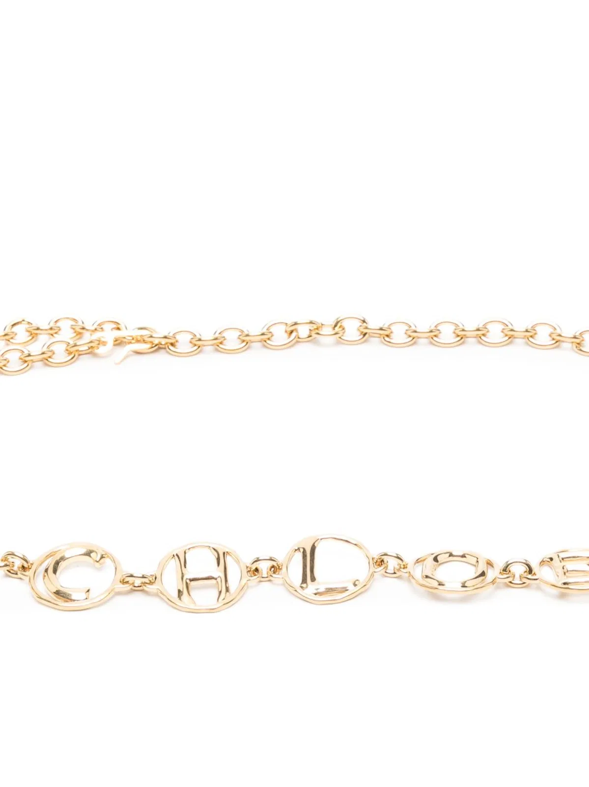 Chloé Gold Chain Belt Circles