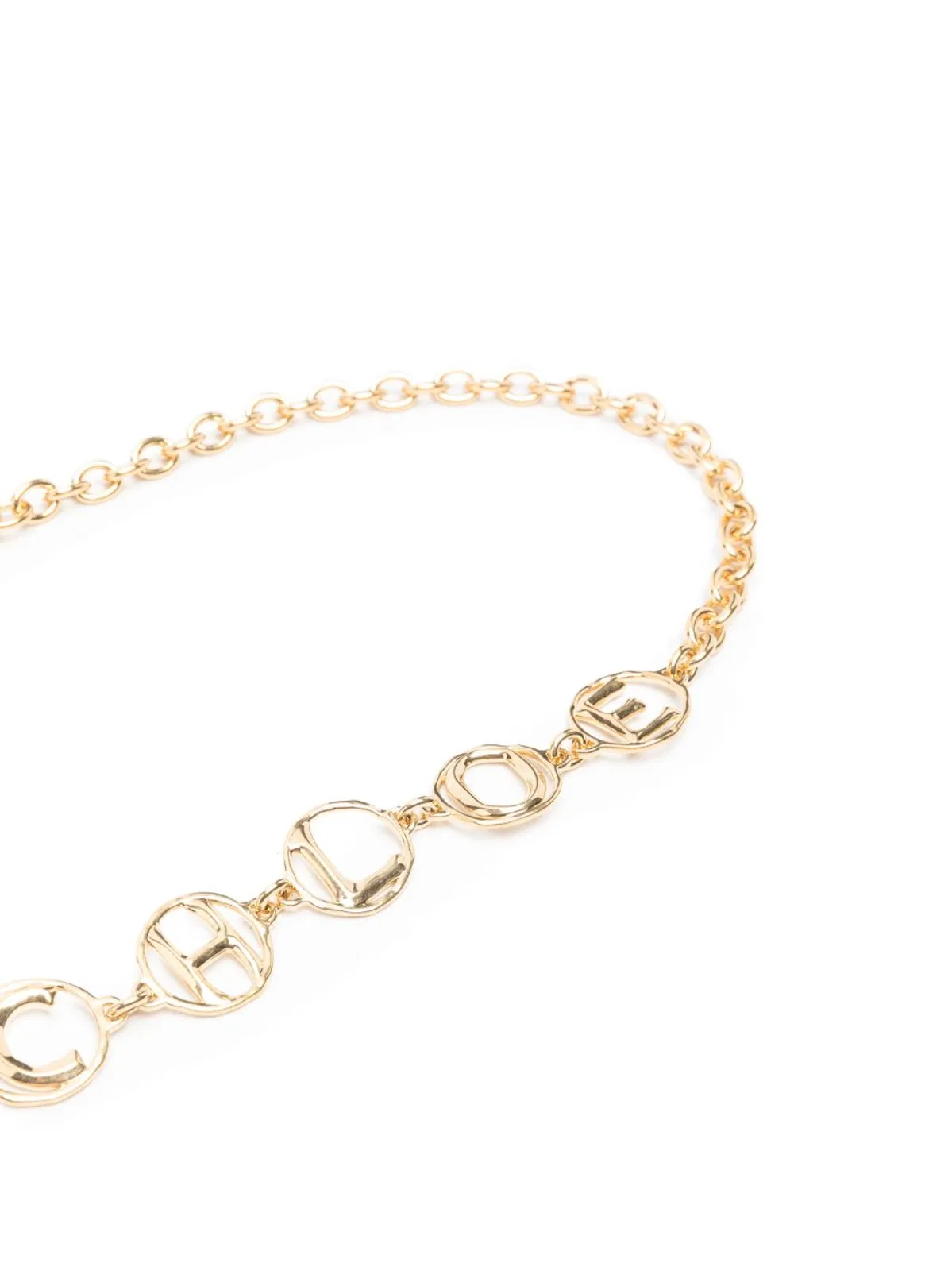 Chloé Gold Chain Belt Circles