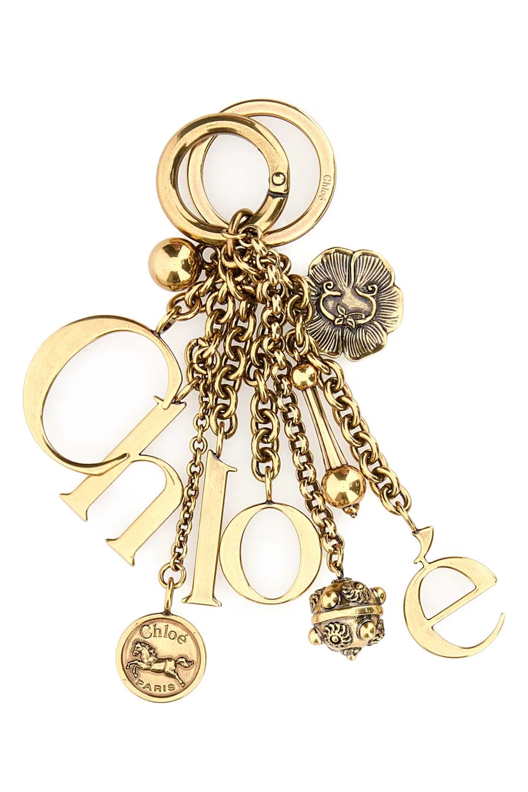 Chloé Logo Keyring Chain