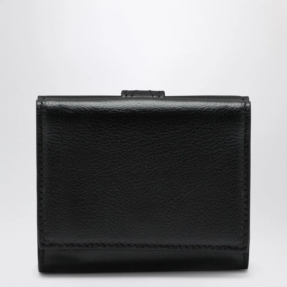Chloé Mini Black Paddington Trifold Leather Wa