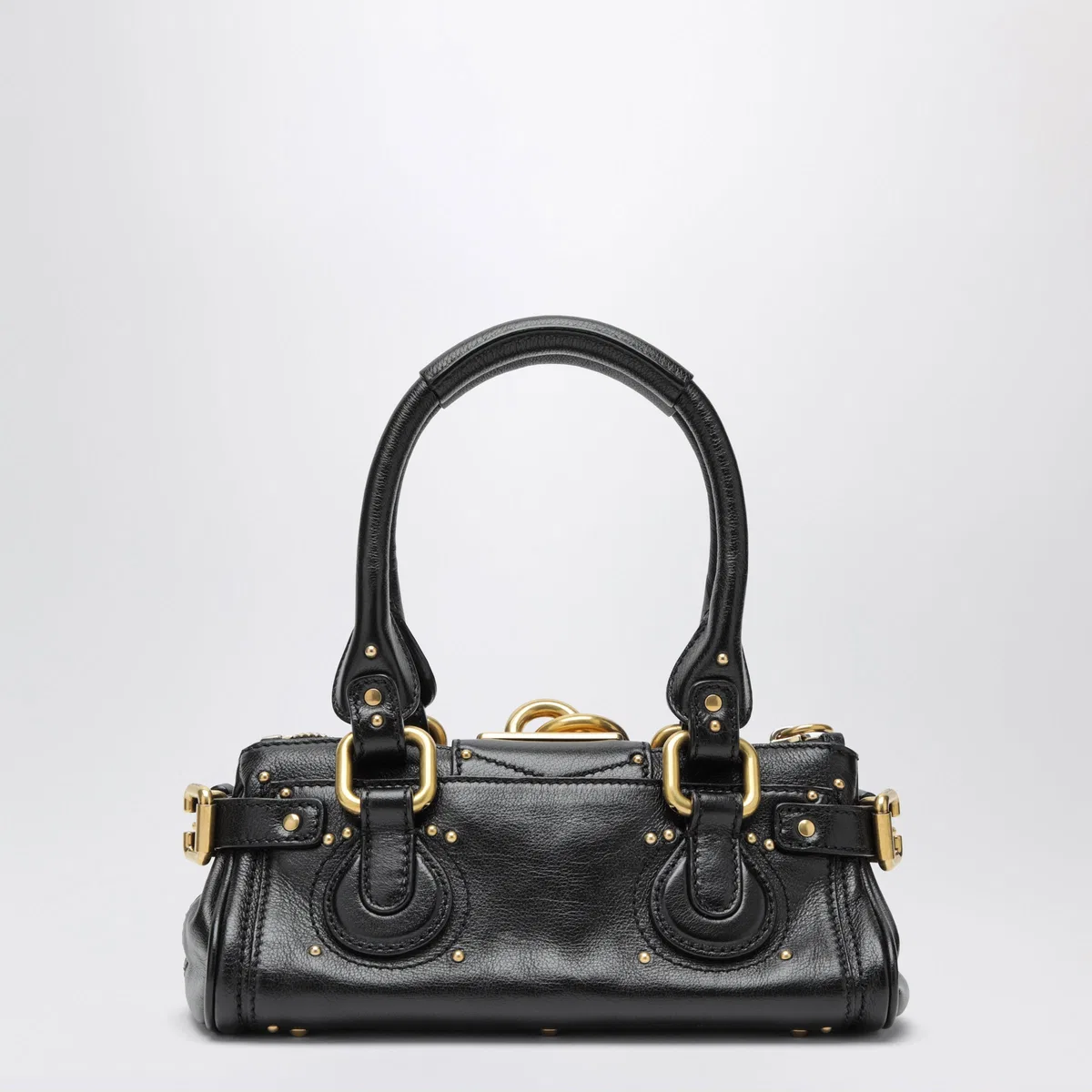 Chloé Small Black Paddington Leather Bag