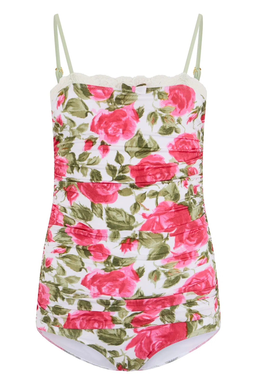 Chloé Printed Stretch Nylon Bodysuit