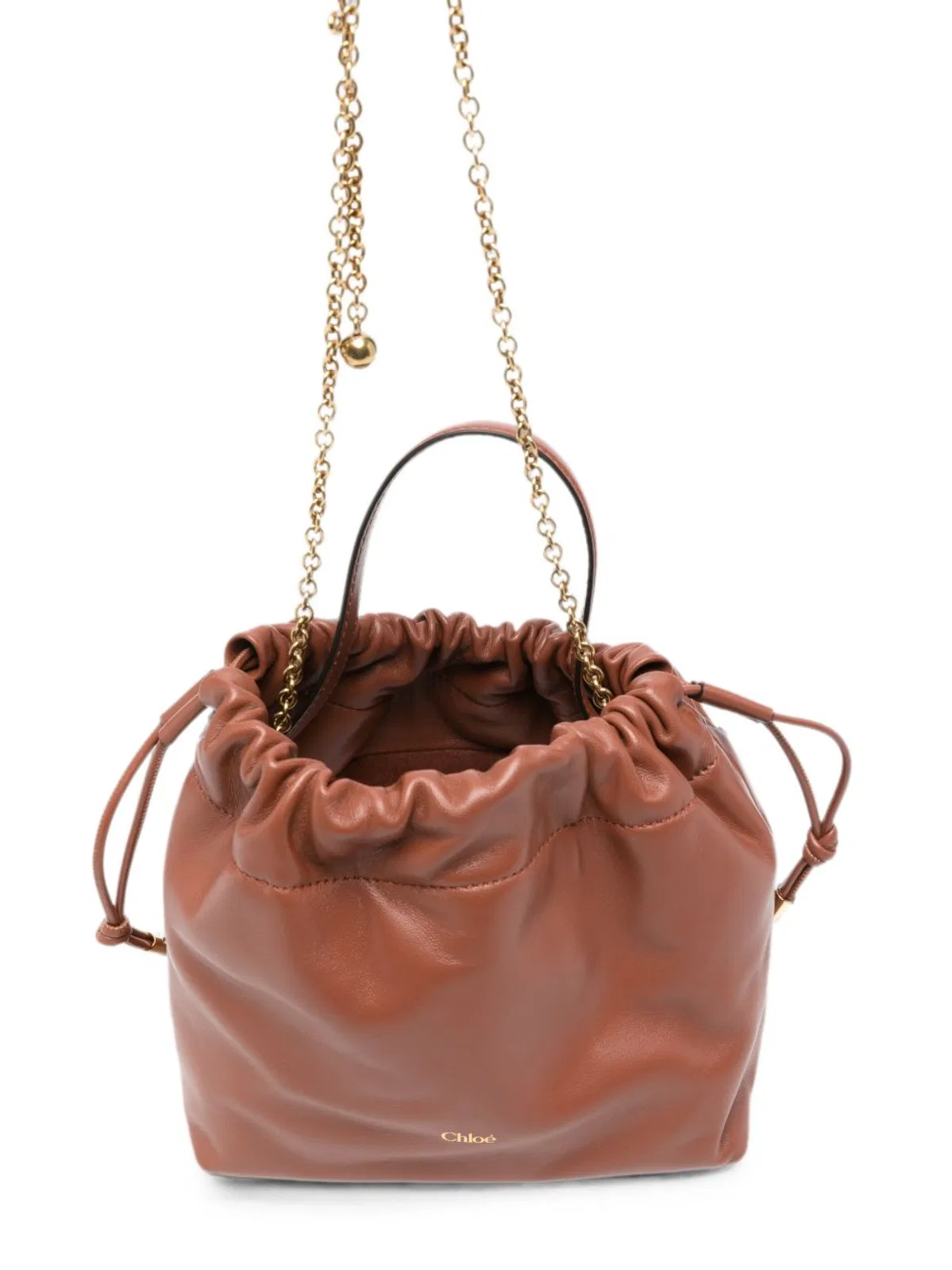Chloé Icons Leather Clutch