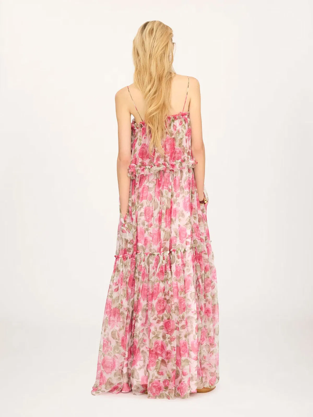 Chloé Long Floreal Skirt