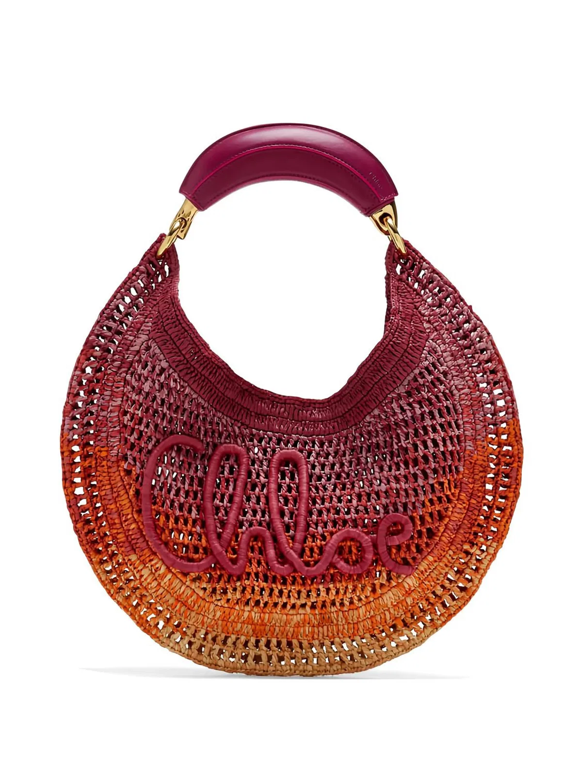 Chloé Summer Banana Sunset-Effect Shoulder Bag