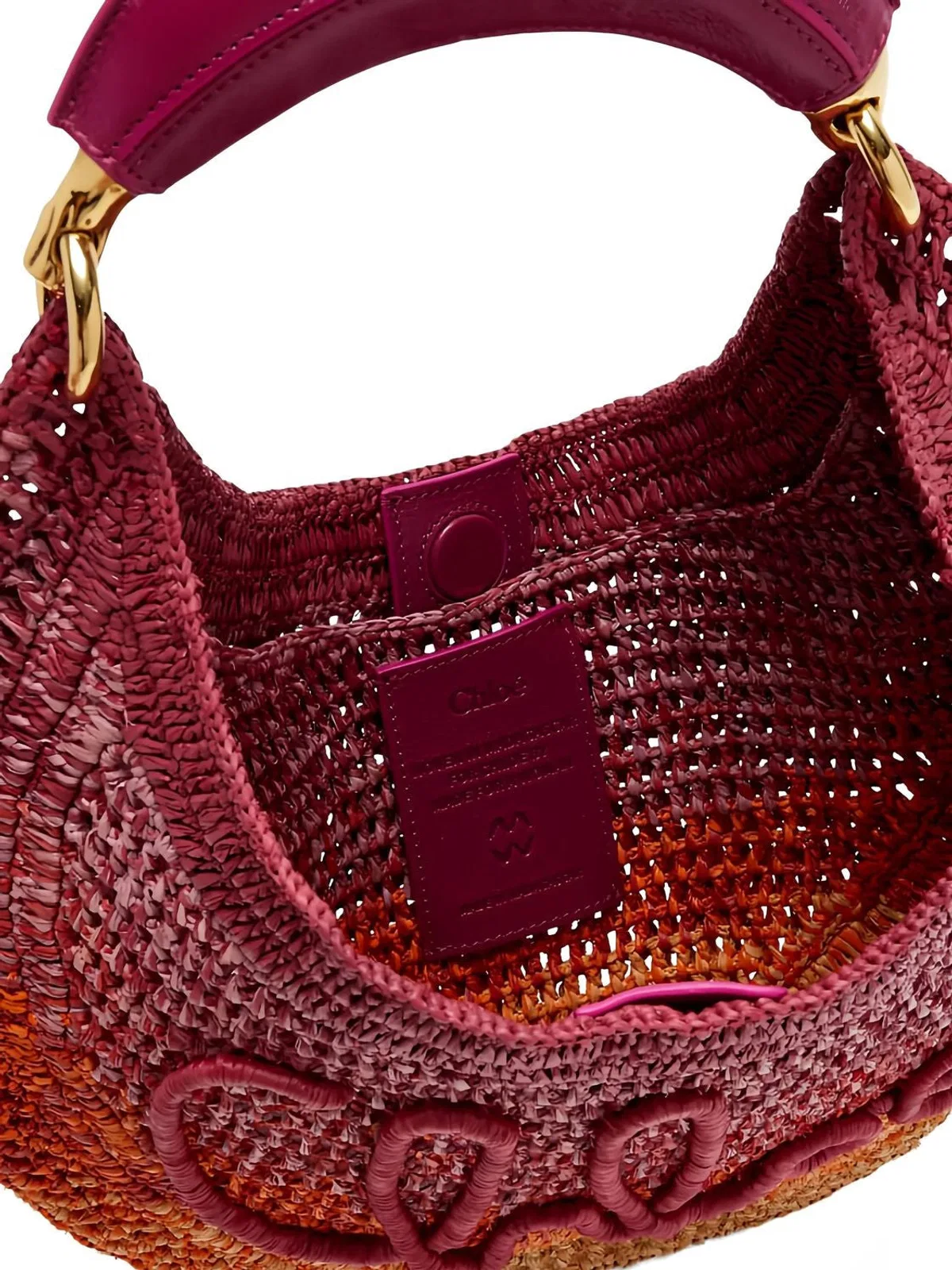 Chloé Summer Banana Sunset-Effect Shoulder Bag