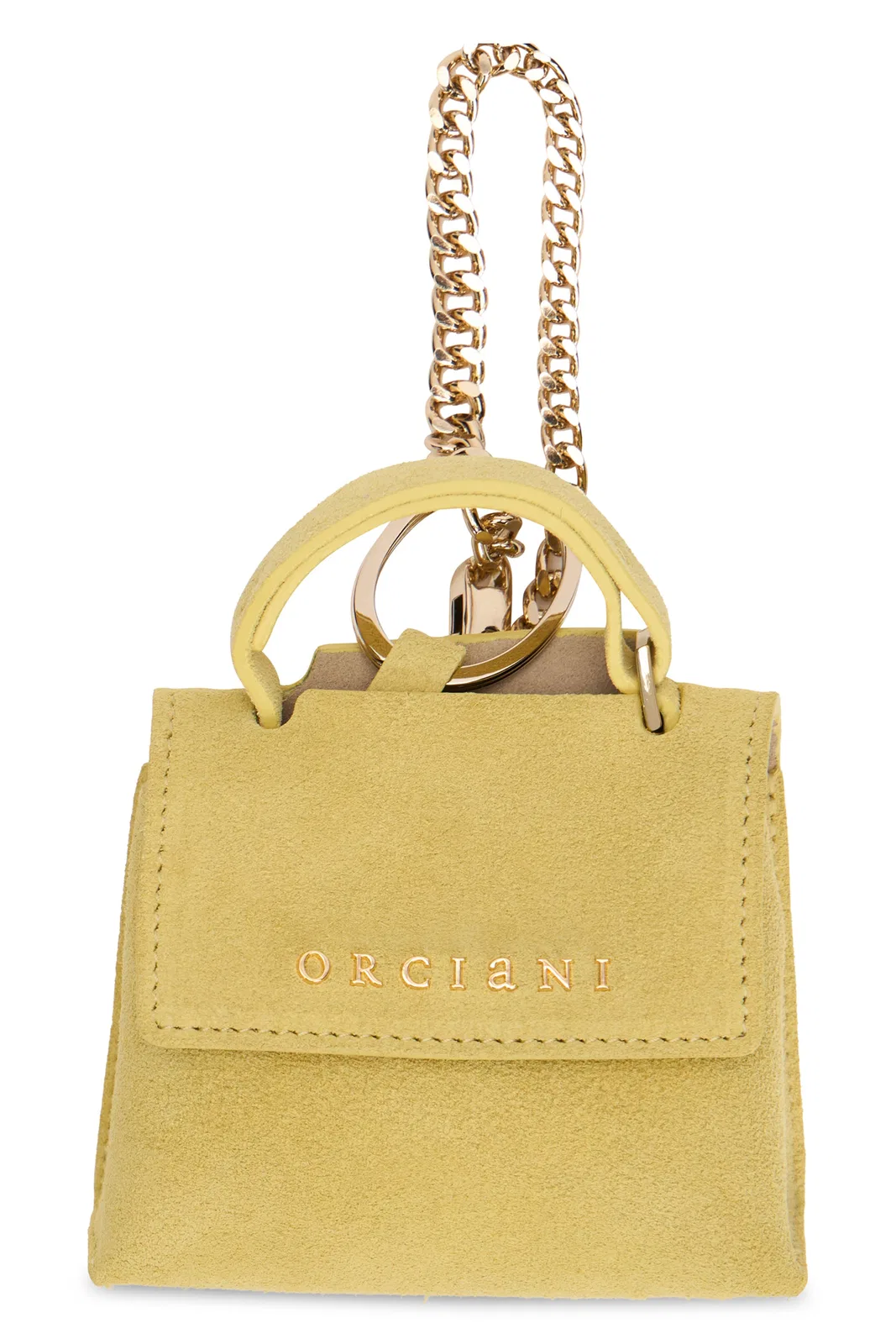 Orciani Sveva Mini Suede Bag