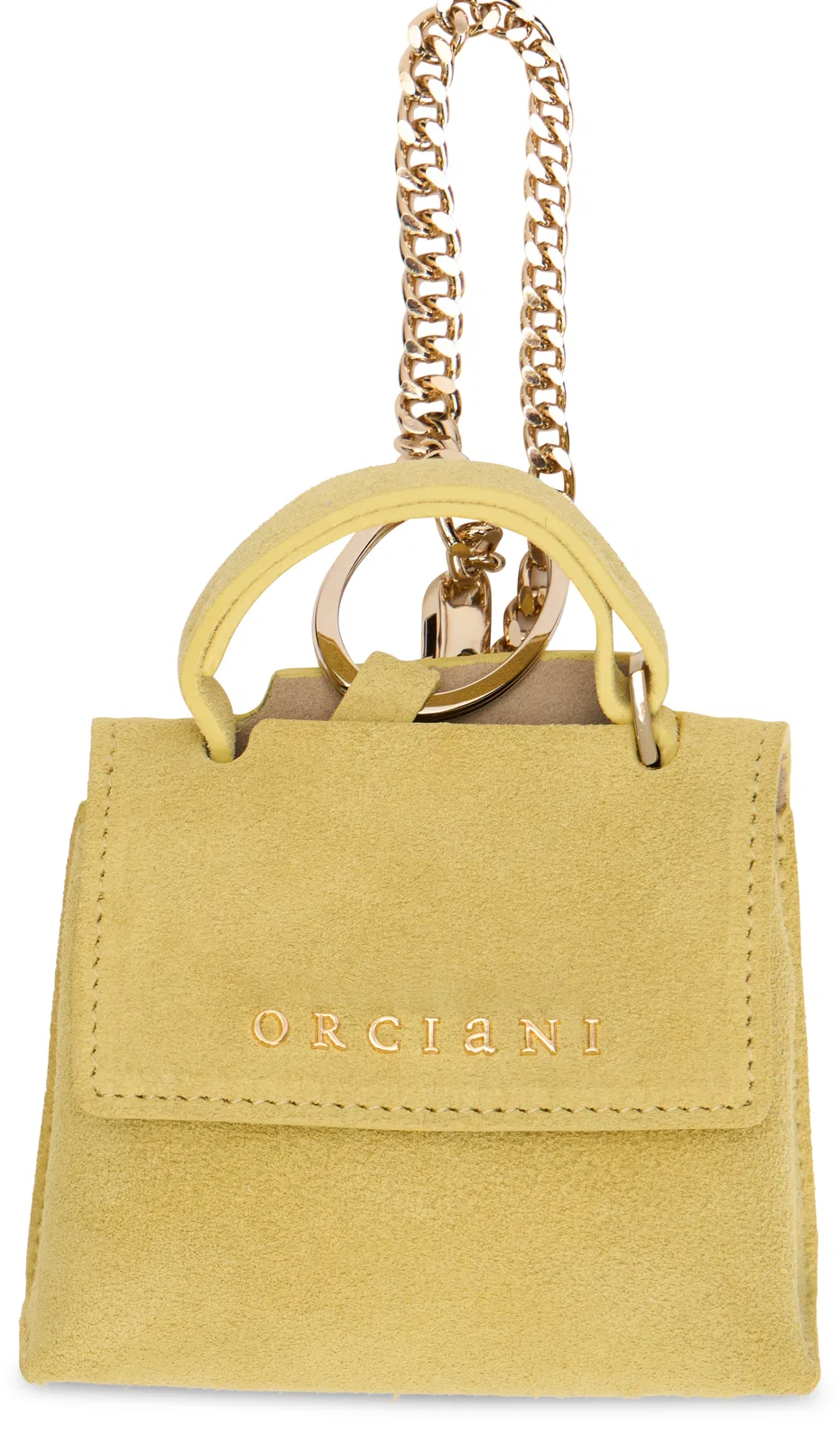 Orciani Sveva Mini Suede Bag