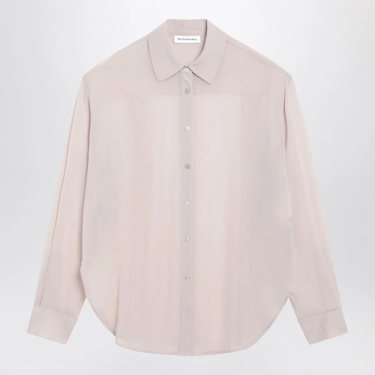 The Frankie Shop Semisheer Pink Shirt