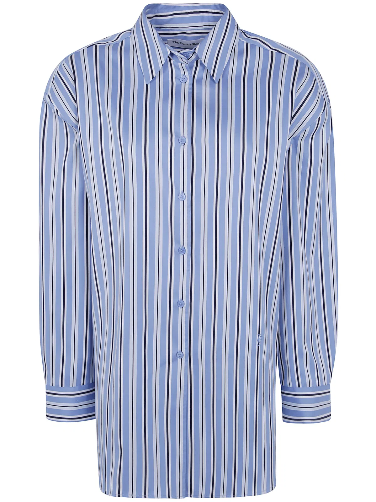 The Frankie Shop "Oana" Cotton Padded Shirt