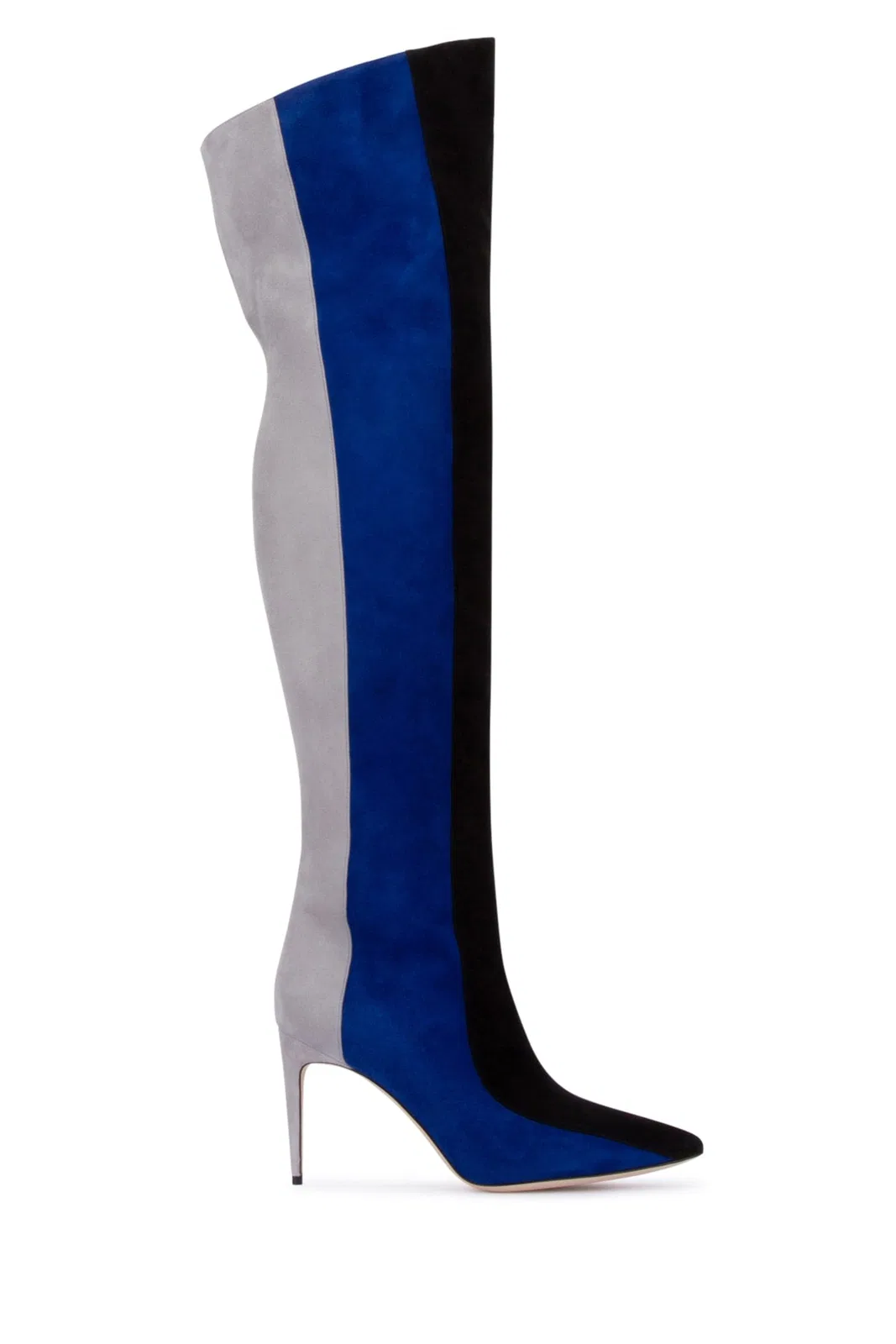 Manolo Blahnik Chicuyuhi 85Mm Suede Thigh High Boots
