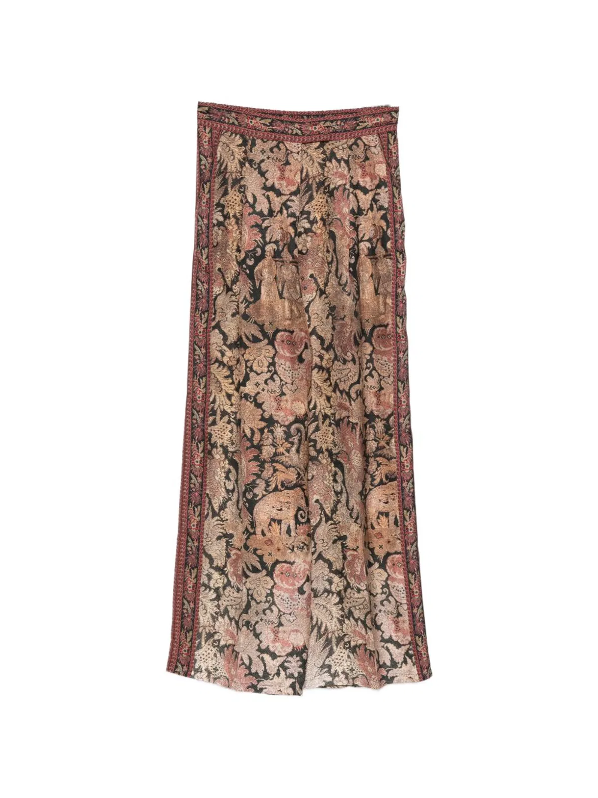 Pierre Louis Mascia Printed Silk Trousers