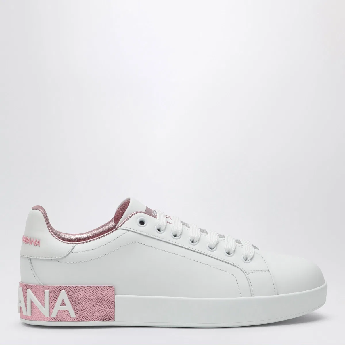 Dolce Gabbana Dolce&Gabbana Portofino White/Pink Leath