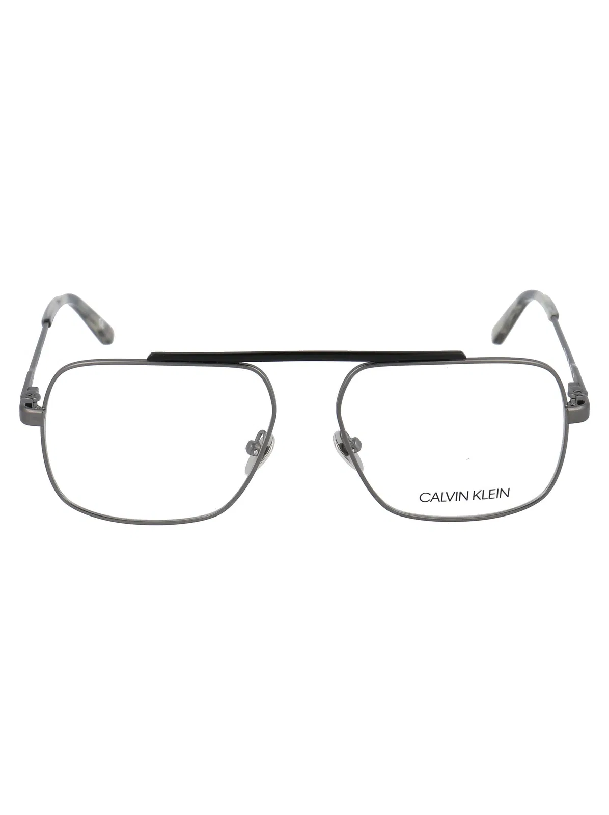 Calvin klein Gunmetal Black Metal Optical Glasses