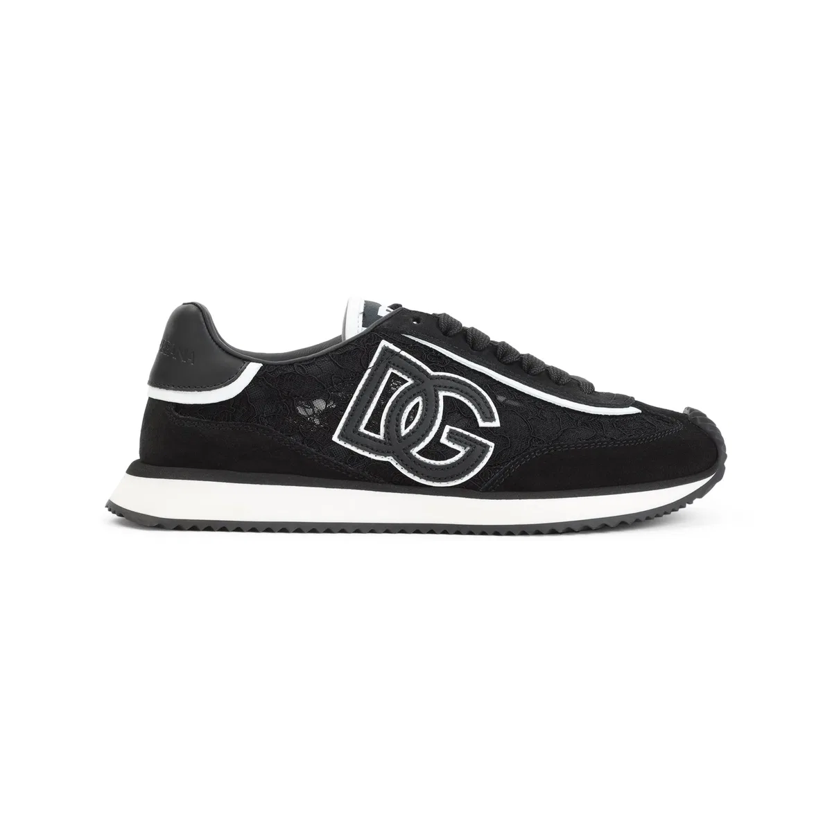 Dolce Gabbana Dolce & Gabbana Black Leather Flat Shoes