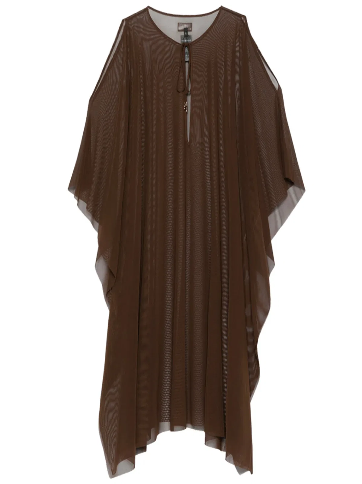 Fisico Semi-Sheer Kaftan Dress