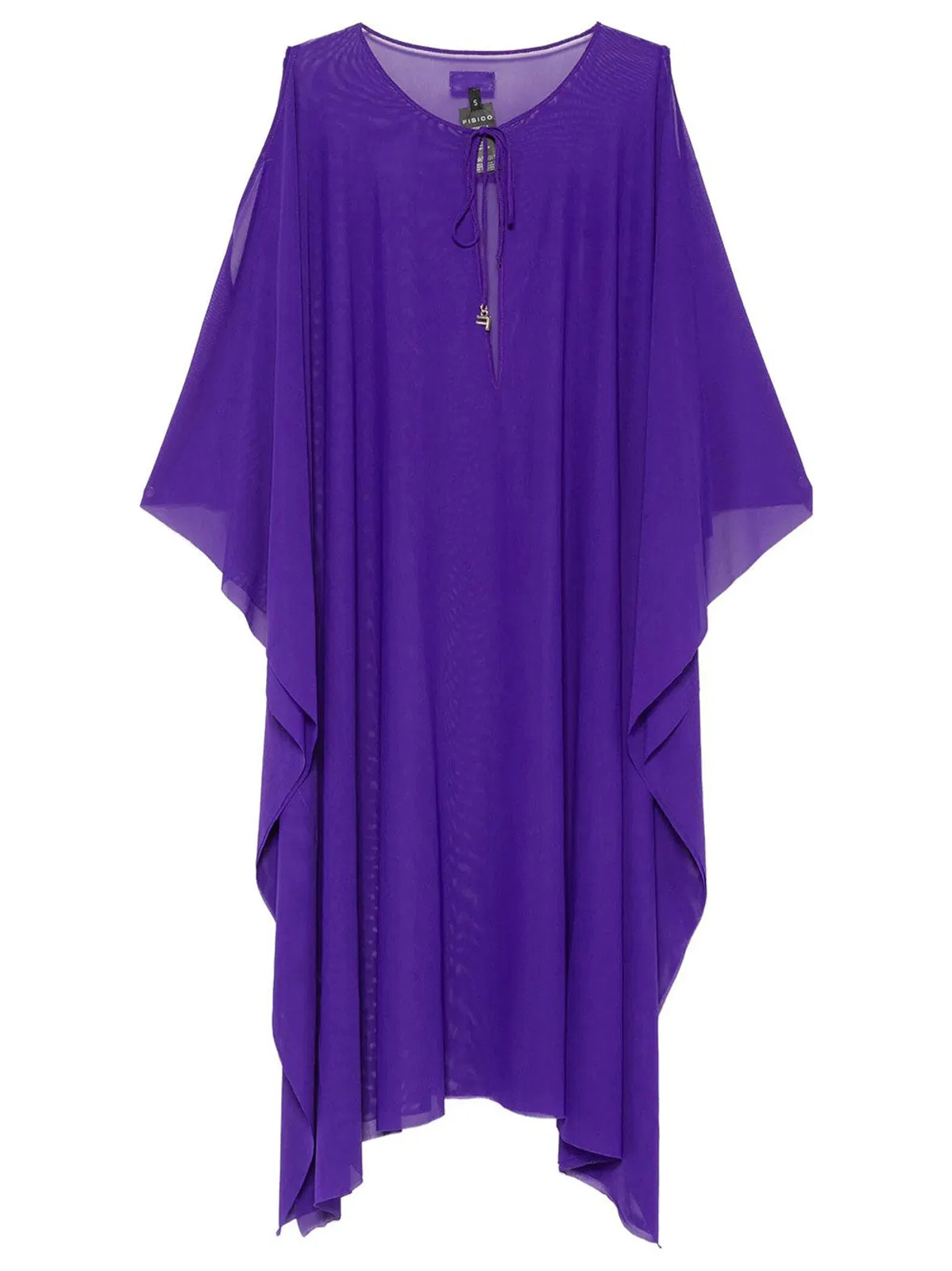 Fisico Semi-Sheer Kaftan Dress