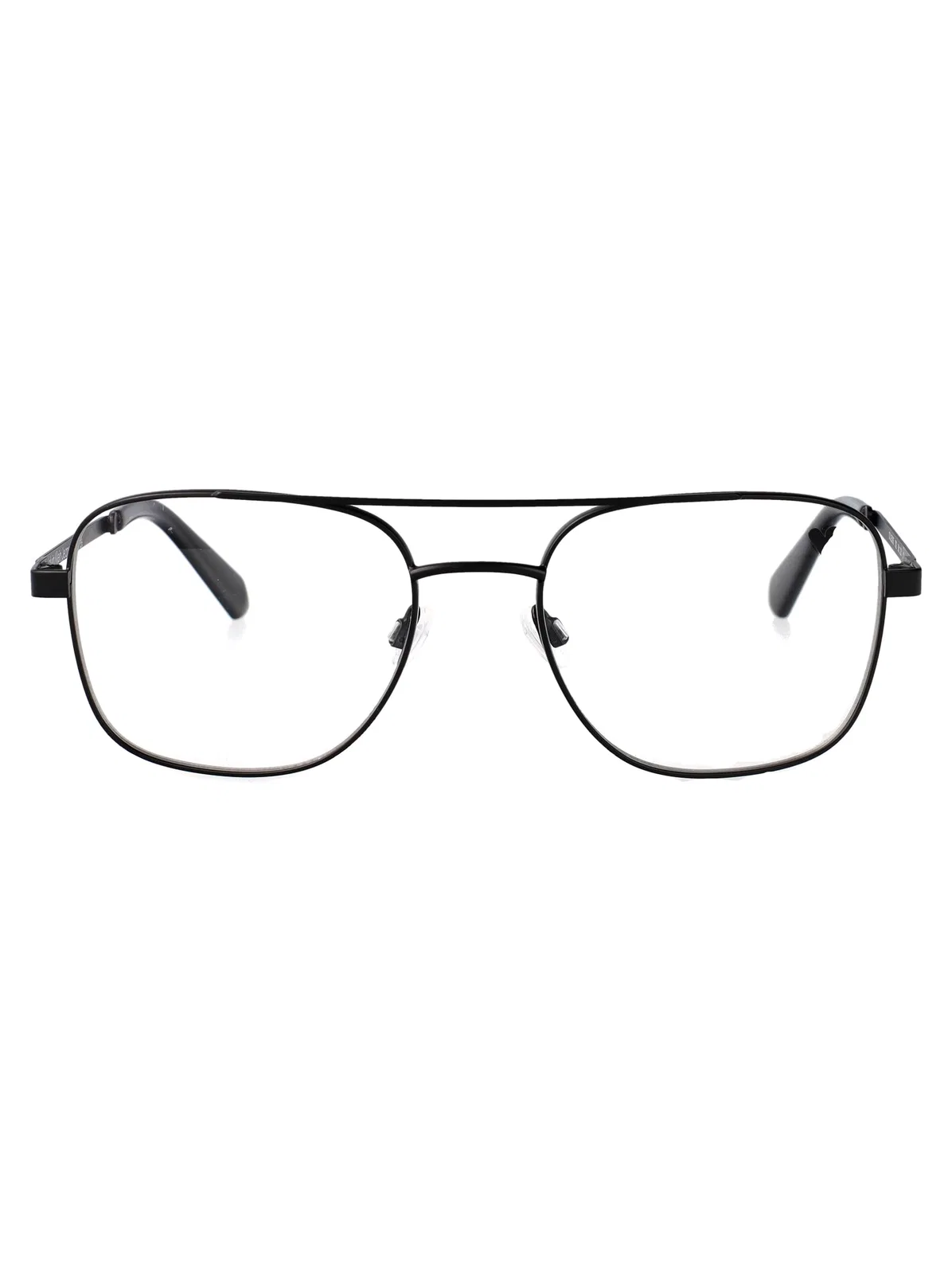 Calvin Klein Jeans Matte Black Metal Glasses