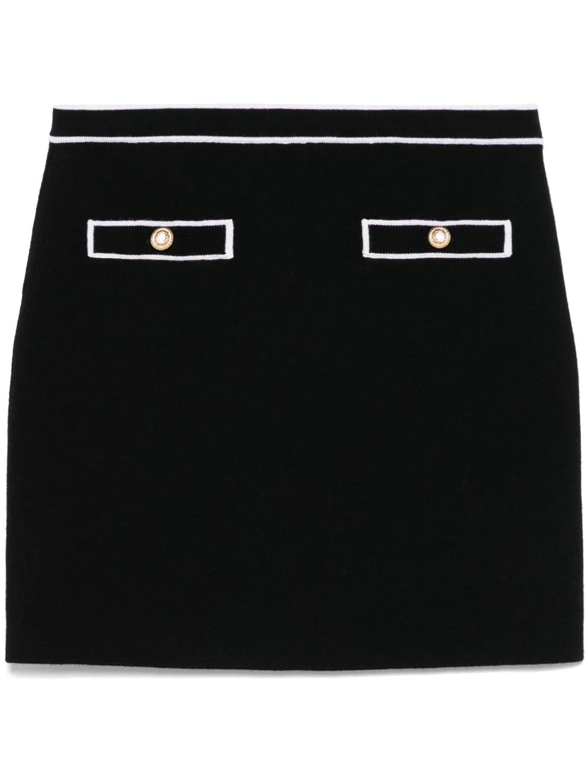 Alice + Olivia Cotton Mini Skirt