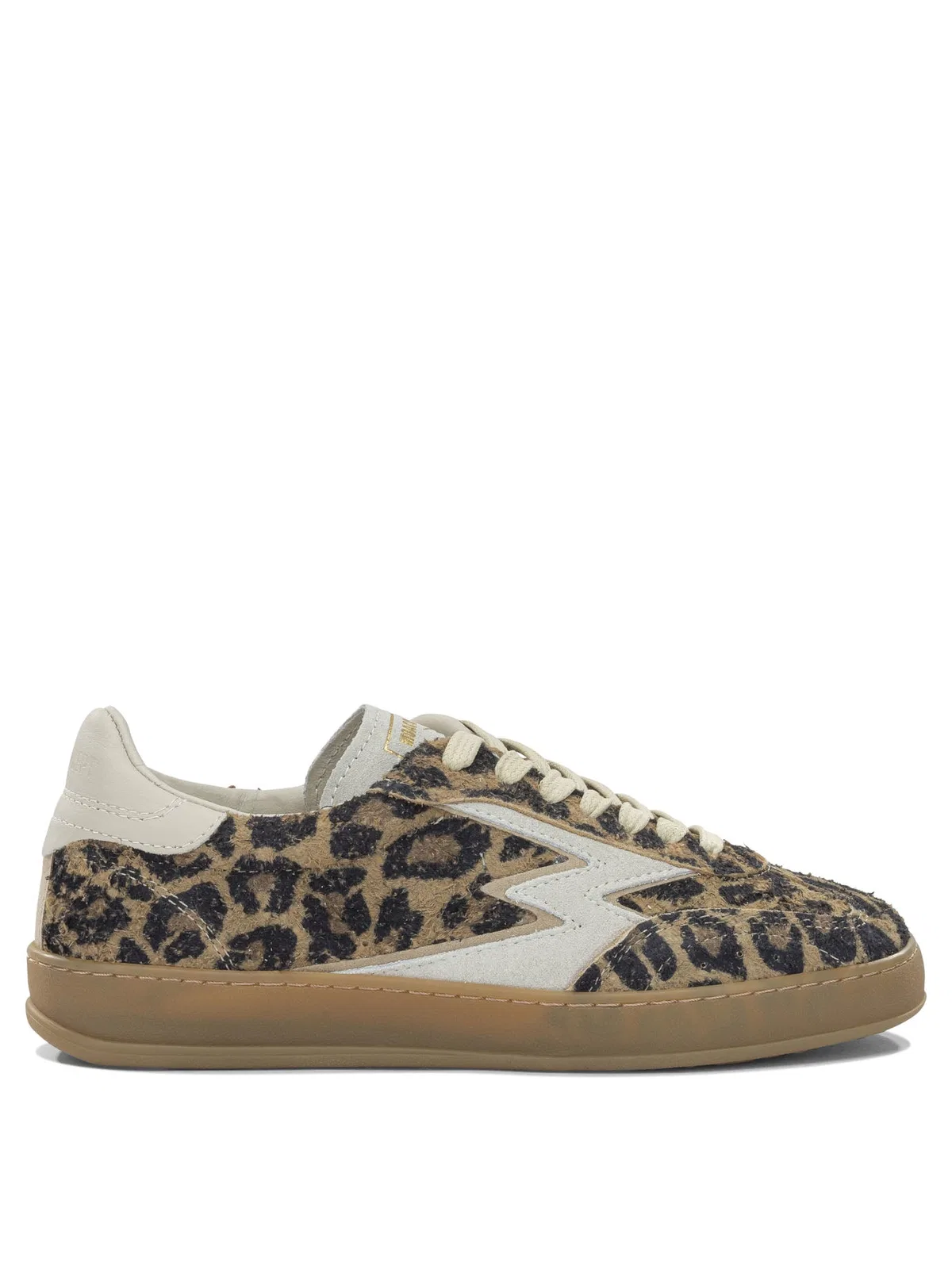 Moa Concept Beige Suede Leather Rubber Sneakers