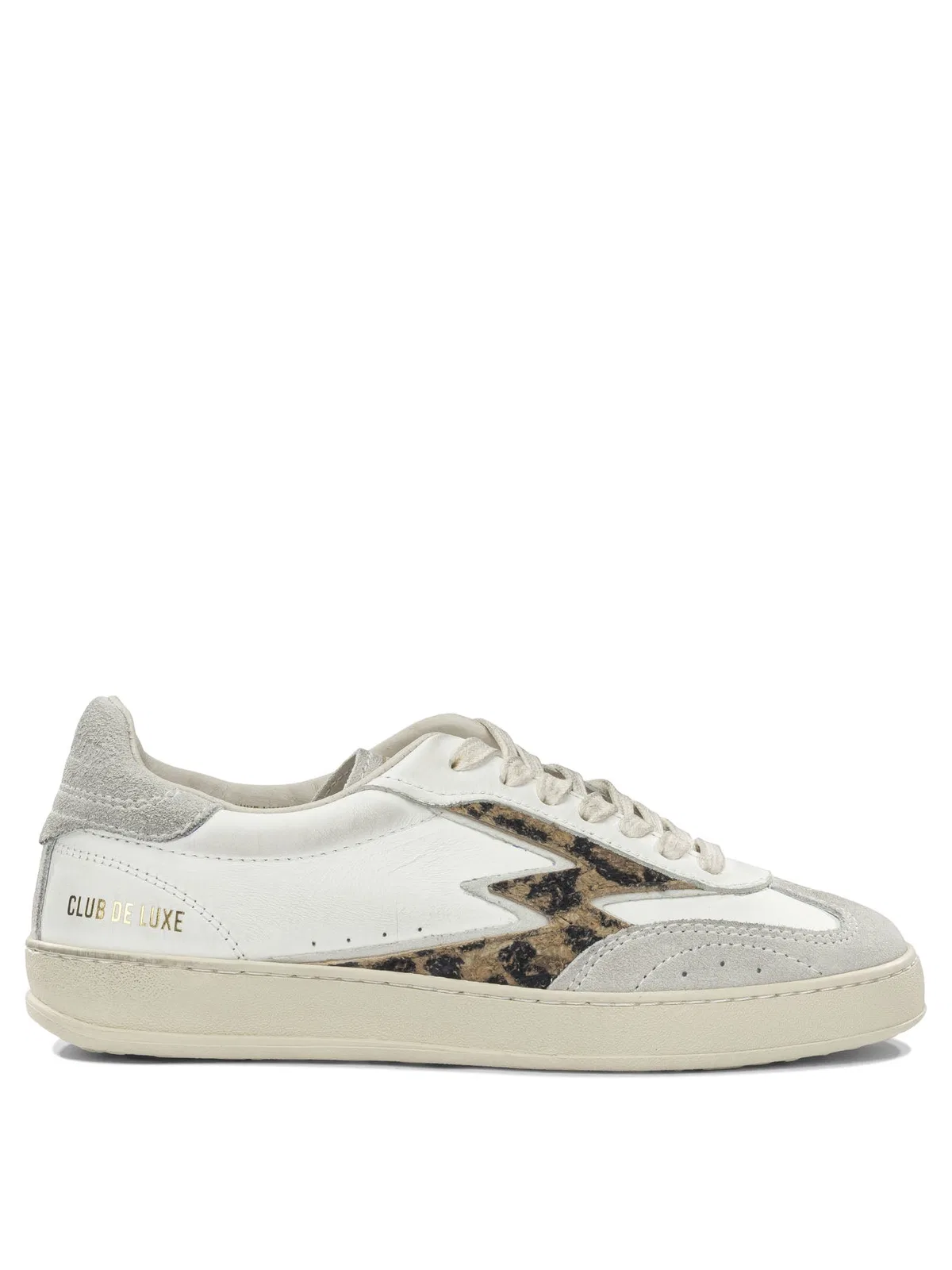 Moa Concept White Leather Rubber Sneakers