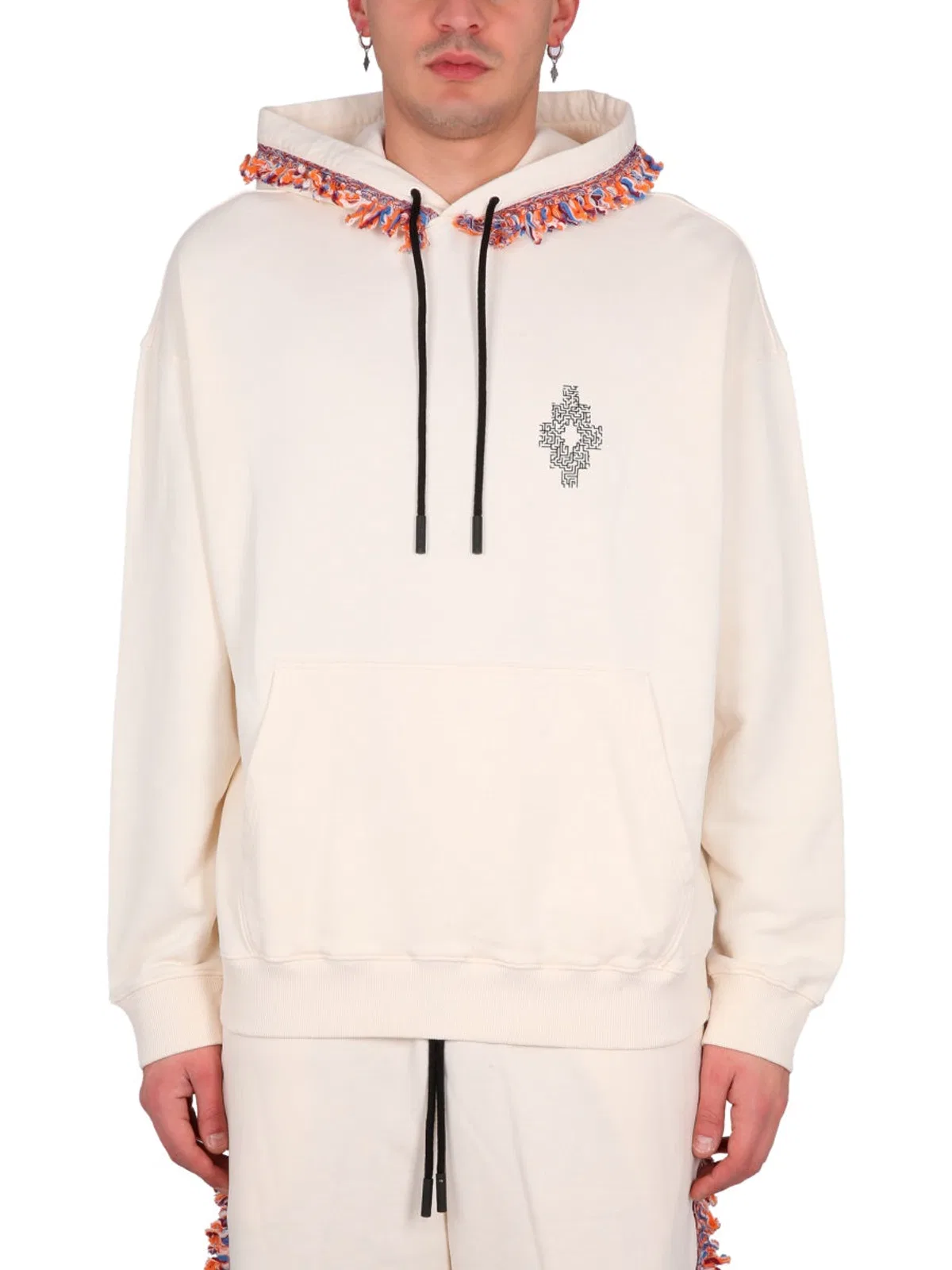 Marcelo Burlon Fringes Sweatshirt