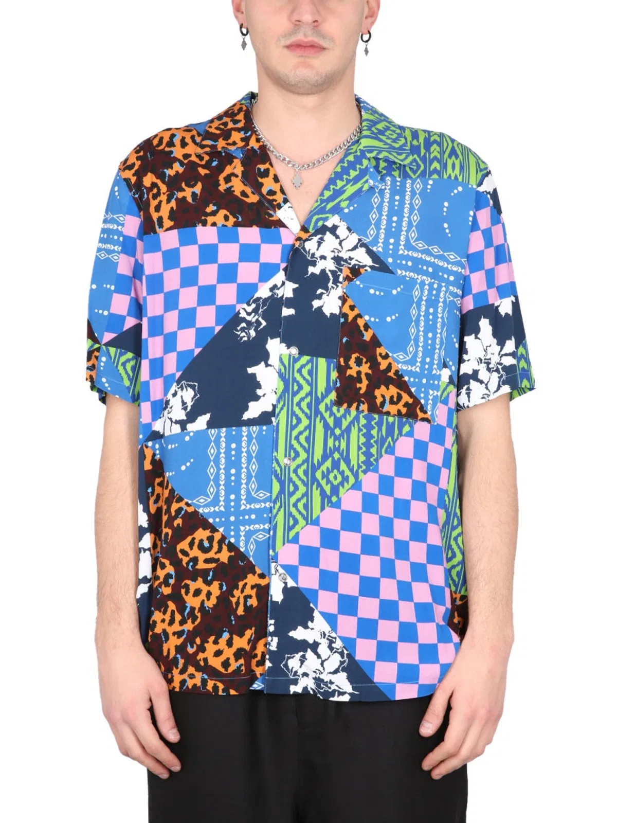 Marcelo Burlon Hawaii Mix & Match Shirt