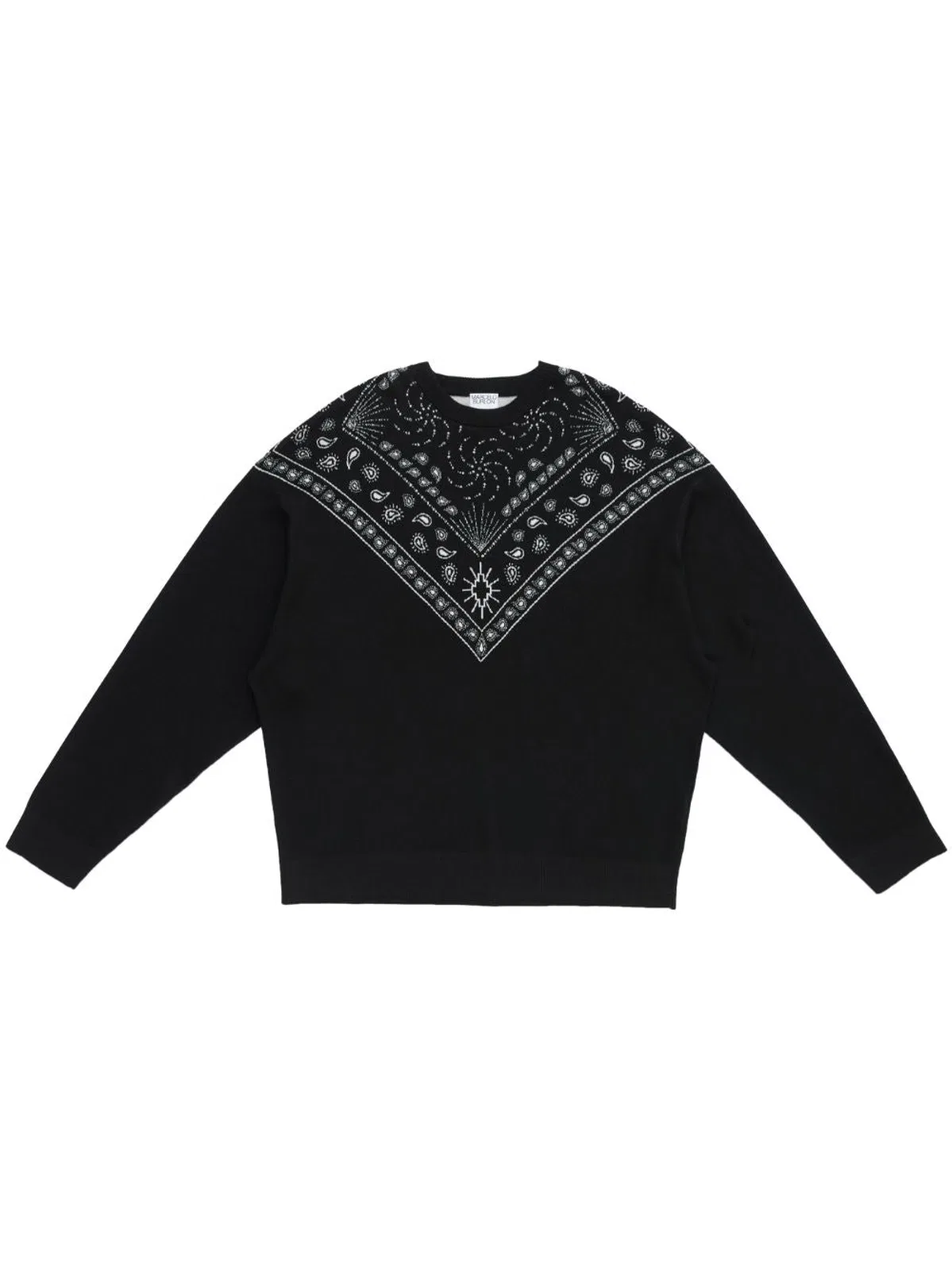 Marcelo Burlon Bandana Knit Comfort Crew