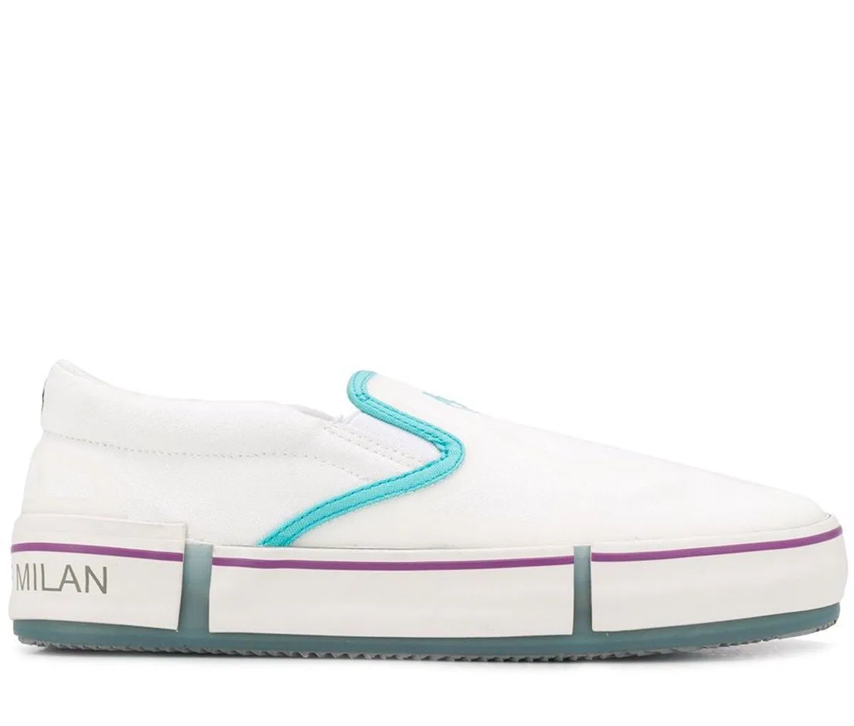 Marcelo Burlon Cross Vulcanized Slip-On Sneakers
