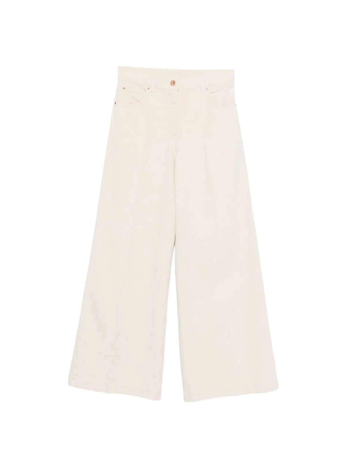 Aspesi Jeans In Beige Tone.