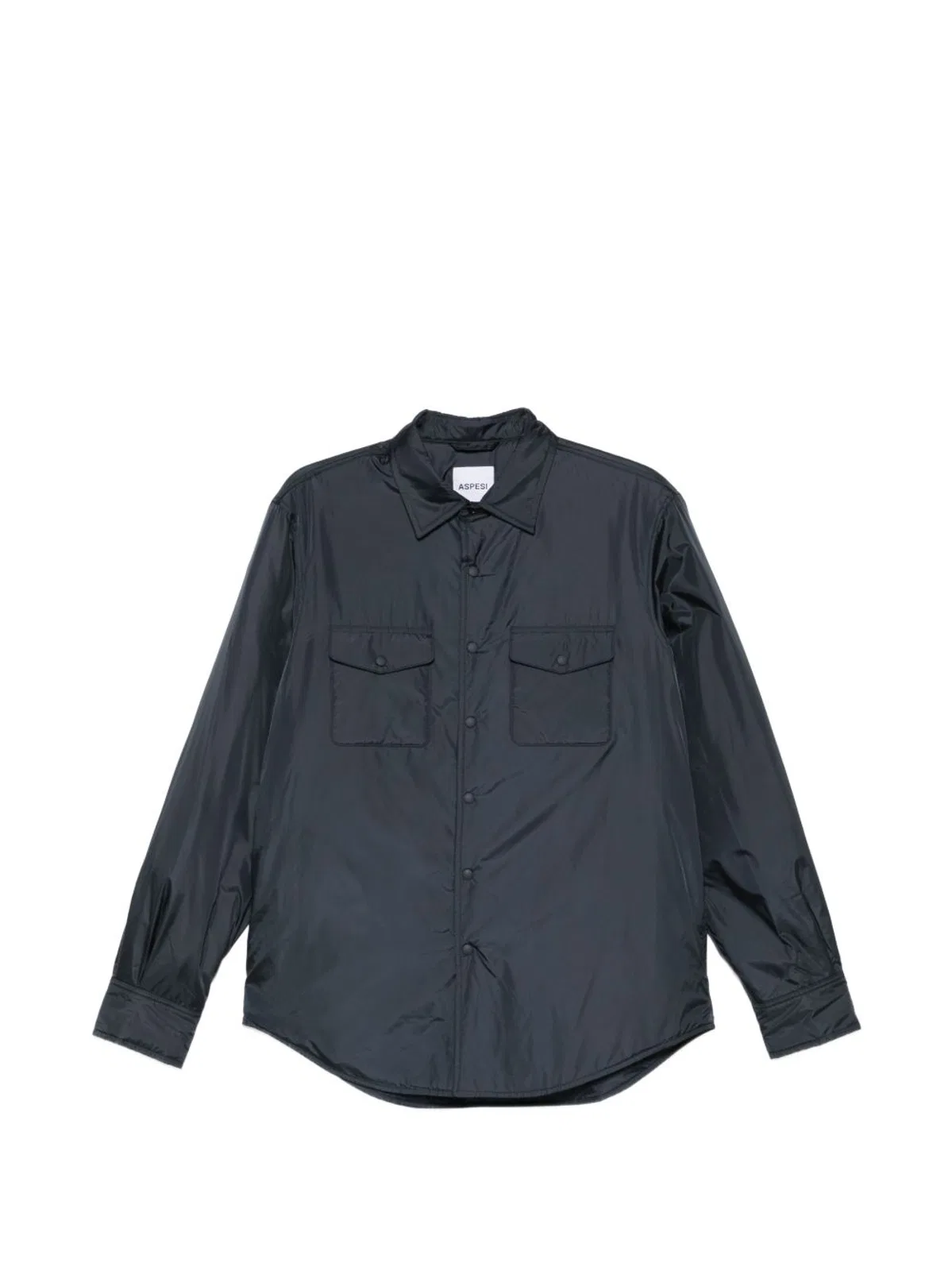 Aspesi Shirts In Navy Color.