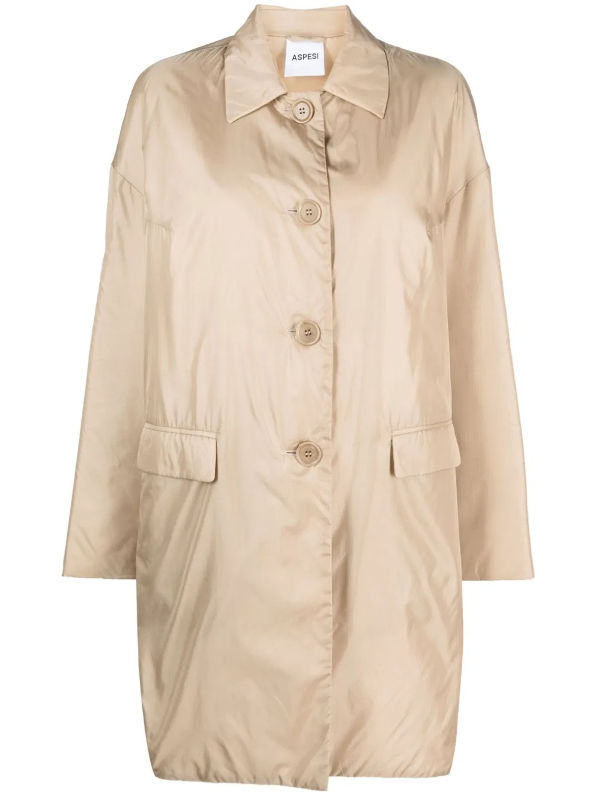 Aspesi Coats In Beige.