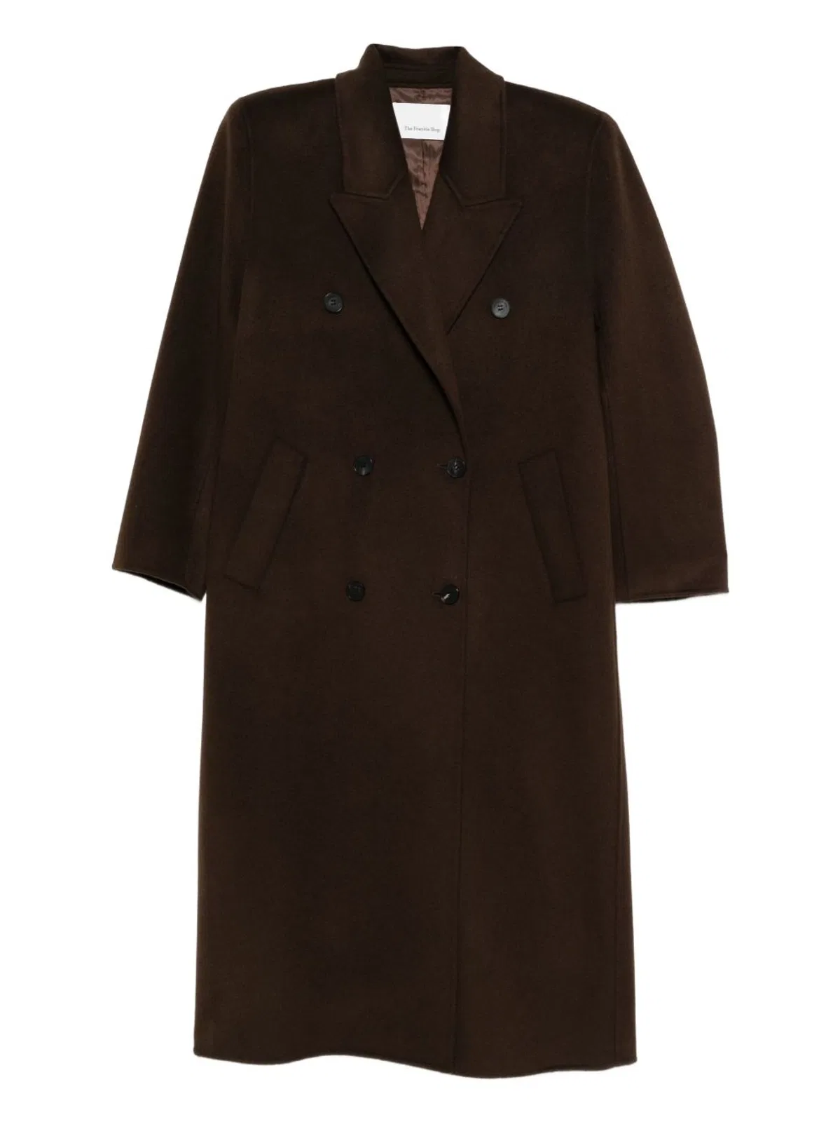 The Frankie Shop Gaia Wool Double-Breasted Coat