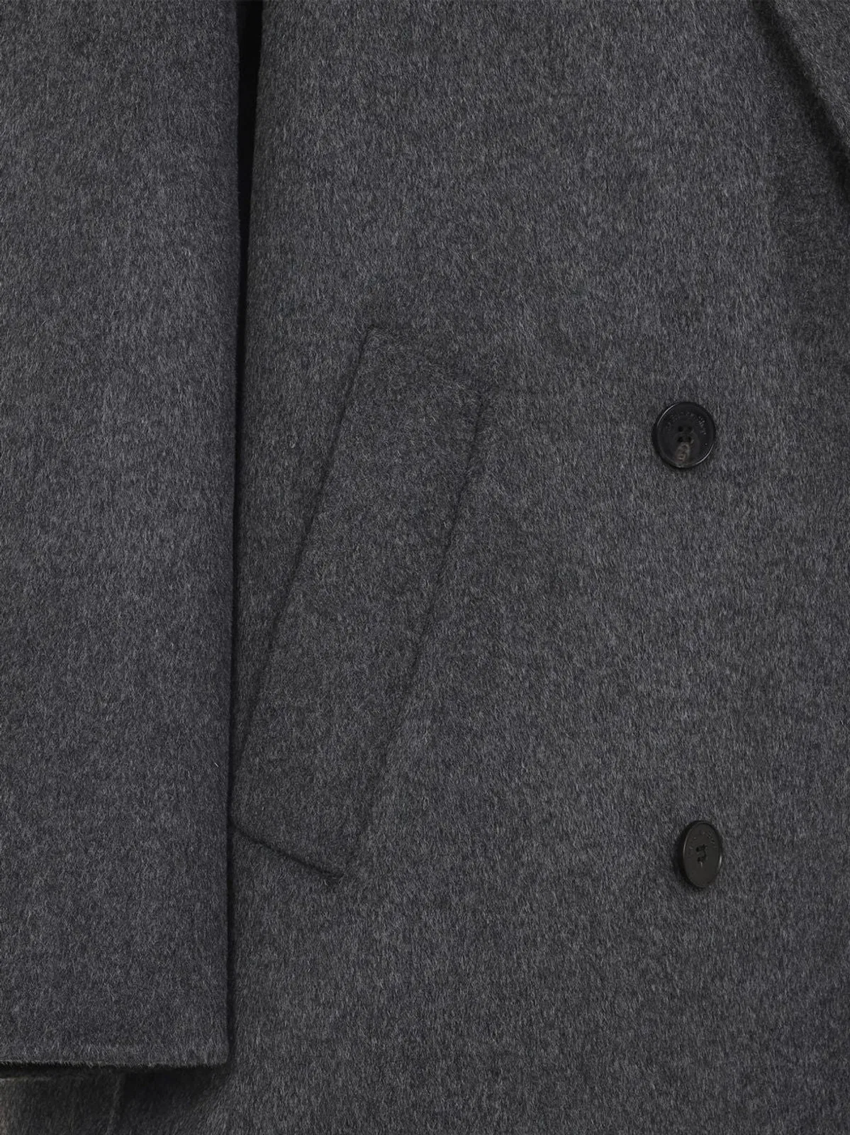 The Frankie Shop Gaia Wool Double-Breasted Coat