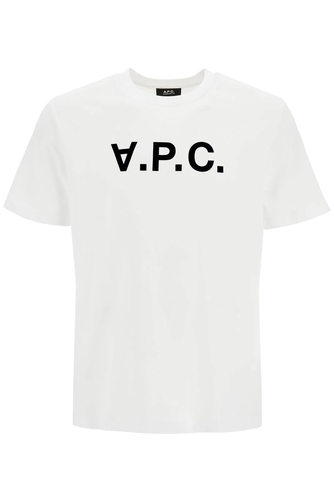 A.P.C. White Cotton T-Shirt