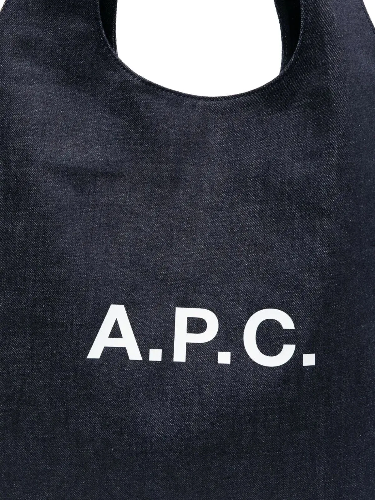 A.P.C. Denim Ninon Shopping Bag