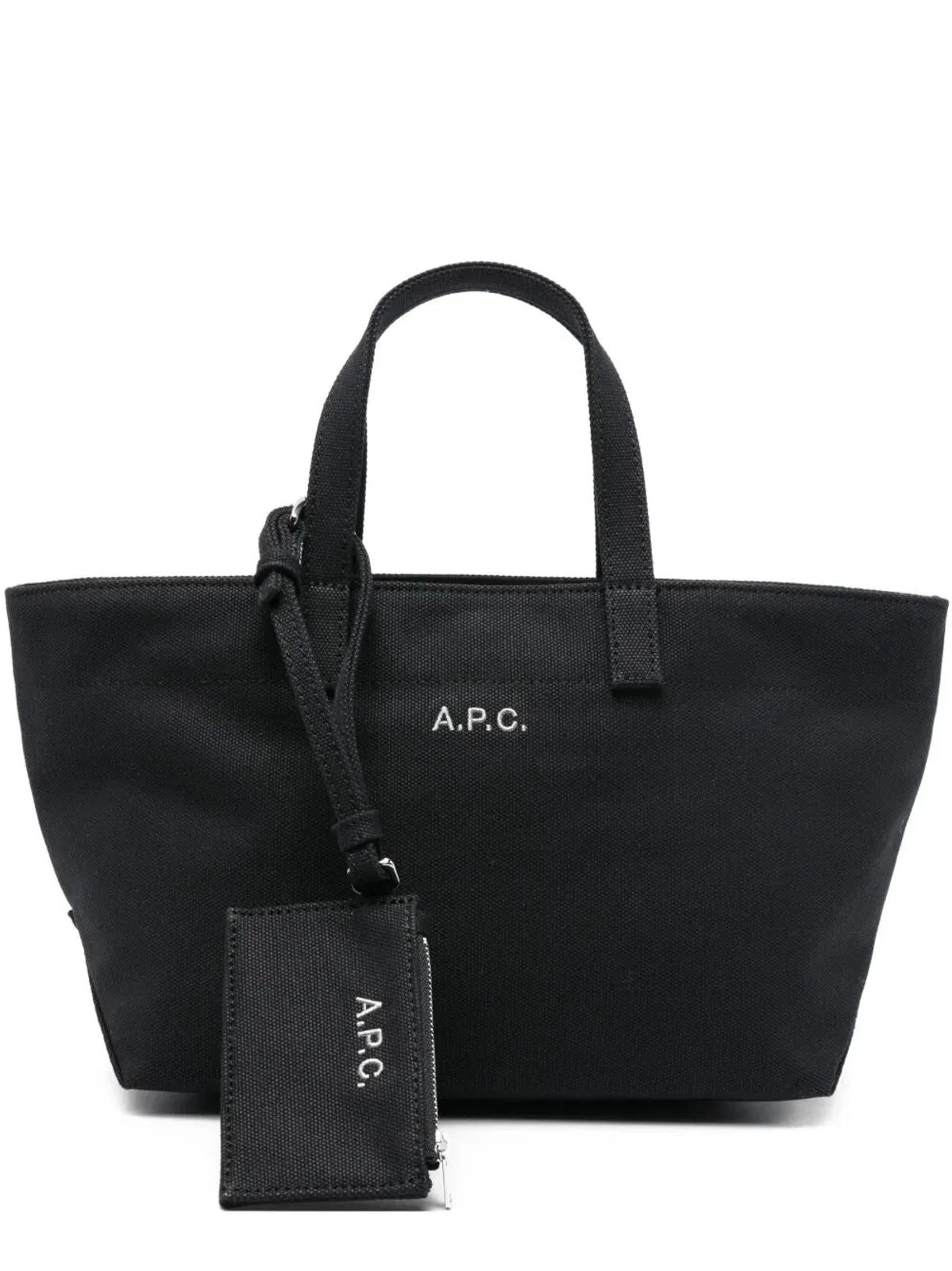 A.P.C. "Le Drummer Toile" Small Tote Bag